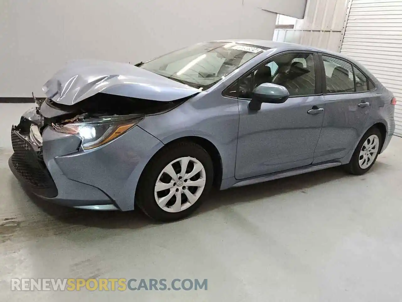 1 Photograph of a damaged car 5YFEPMAE0MP237117 TOYOTA COROLLA 2021