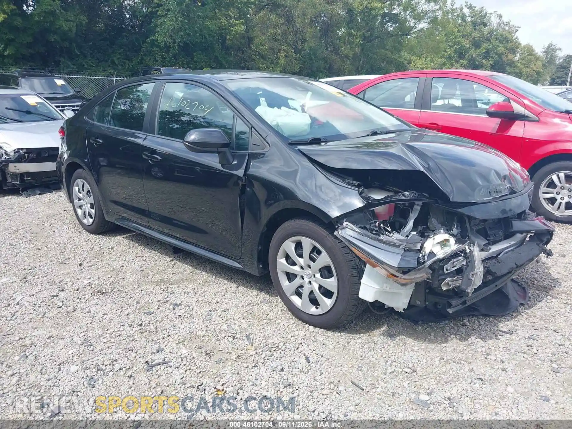 1 Фотография поврежденного автомобиля 5YFEPMAE0MP237537 TOYOTA COROLLA 2021
