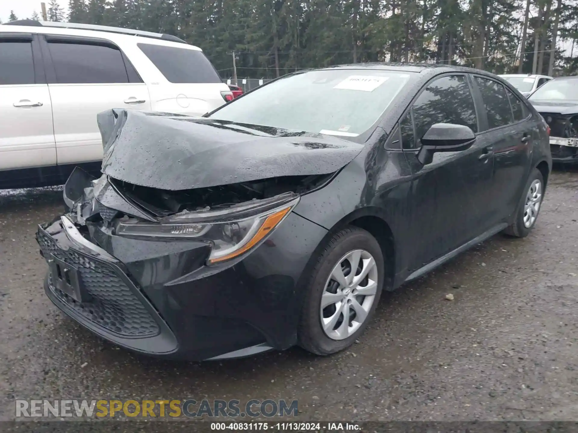 2 Фотография поврежденного автомобиля 5YFEPMAE0MP237649 TOYOTA COROLLA 2021