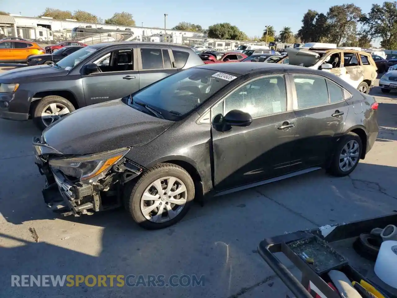 1 Photograph of a damaged car 5YFEPMAE0MP239871 TOYOTA COROLLA 2021