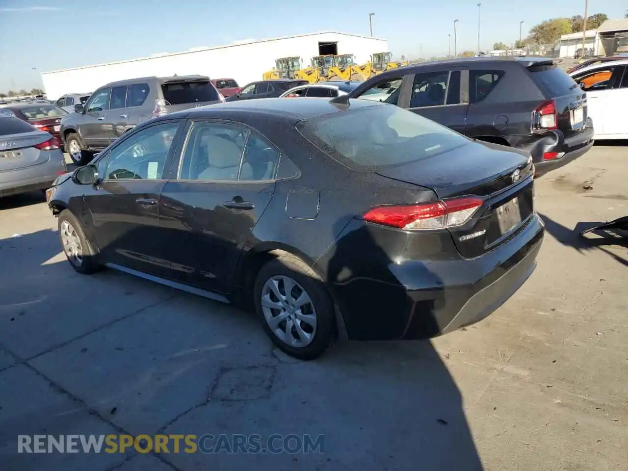 2 Photograph of a damaged car 5YFEPMAE0MP239871 TOYOTA COROLLA 2021