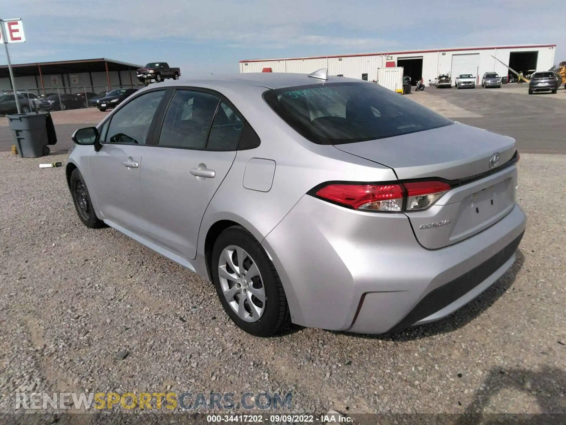 3 Photograph of a damaged car 5YFEPMAE0MP242706 TOYOTA COROLLA 2021
