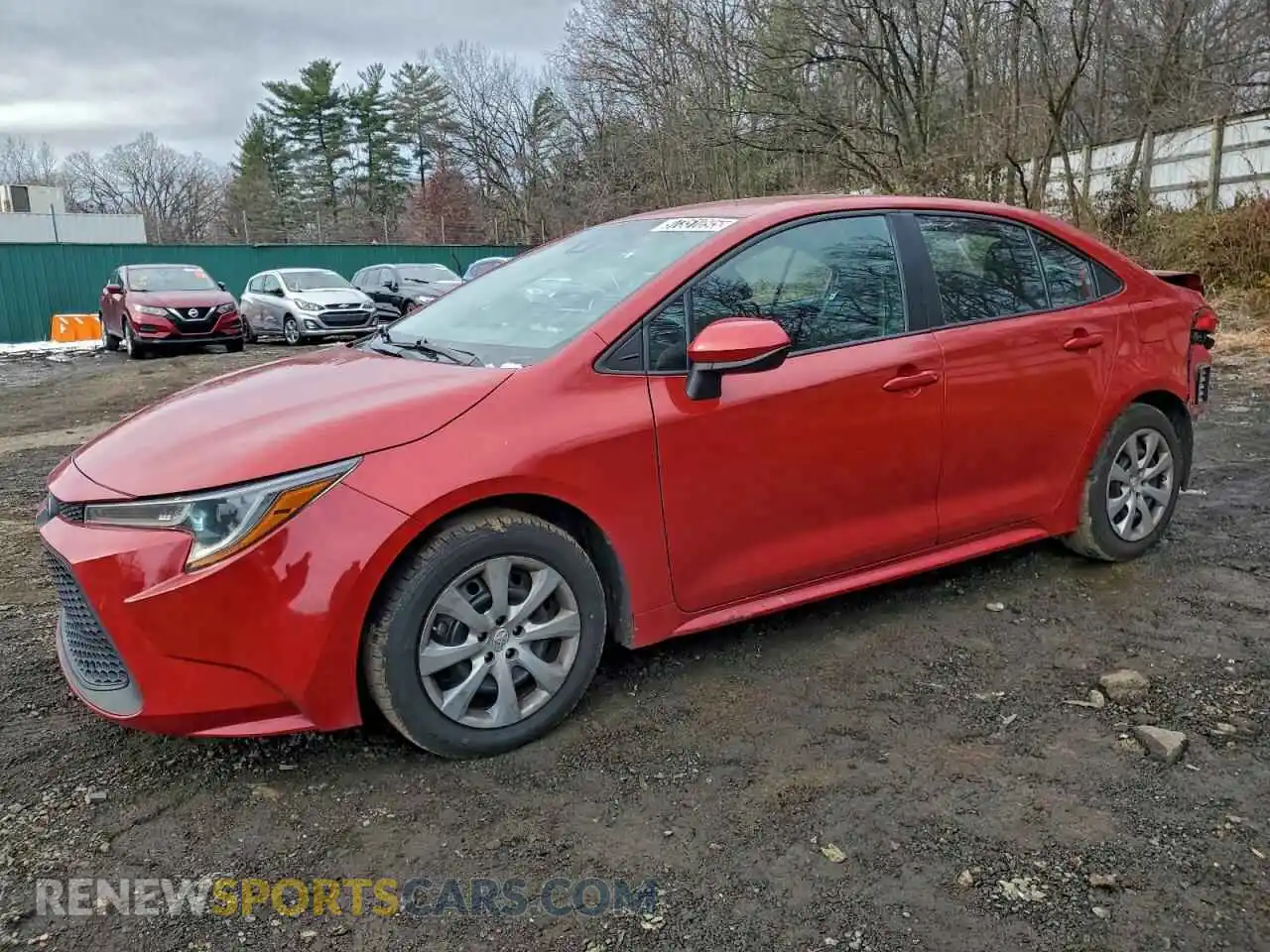 1 Фотография поврежденного автомобиля 5YFEPMAE0MP243063 TOYOTA COROLLA 2021