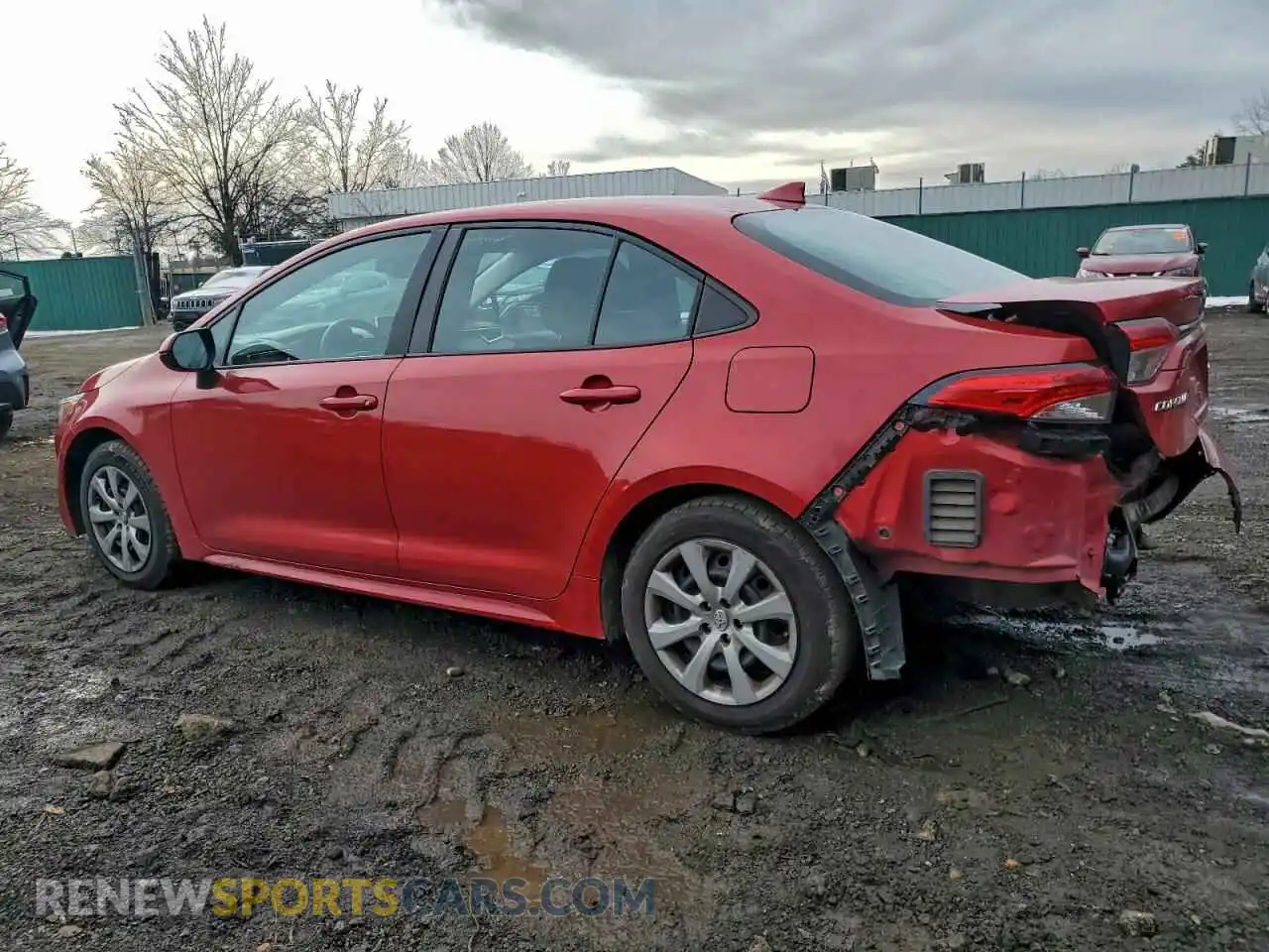 2 Фотография поврежденного автомобиля 5YFEPMAE0MP243063 TOYOTA COROLLA 2021
