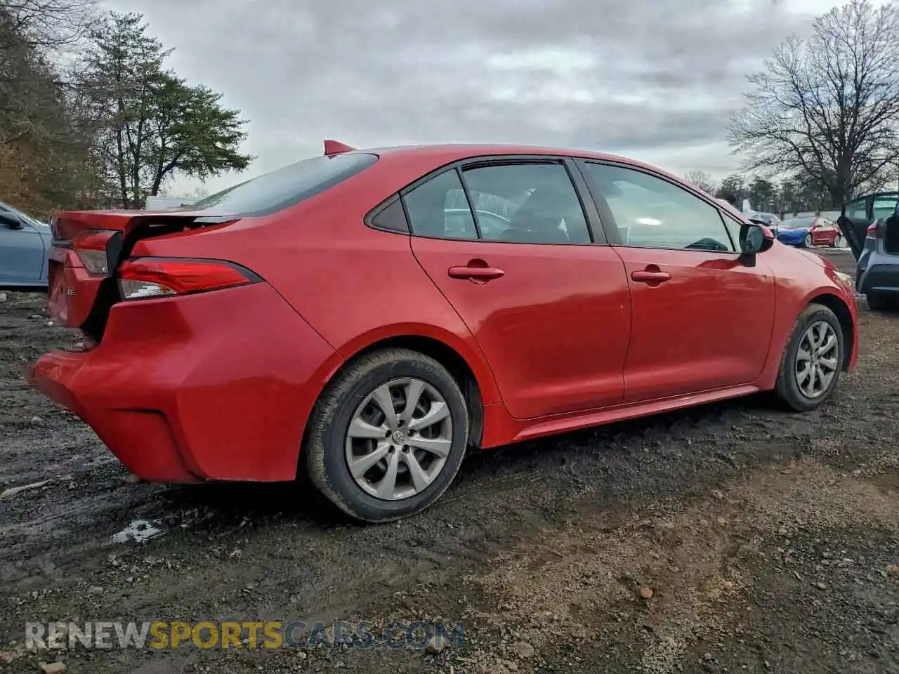 3 Фотография поврежденного автомобиля 5YFEPMAE0MP243063 TOYOTA COROLLA 2021
