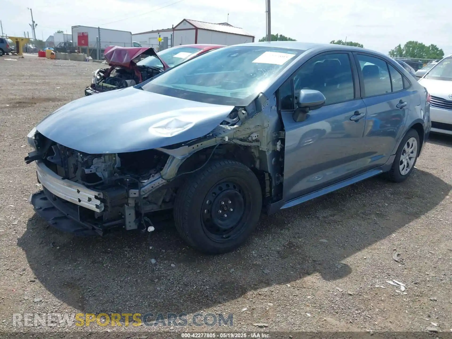 2 Photograph of a damaged car 5YFEPMAE0MP243273 TOYOTA COROLLA 2021