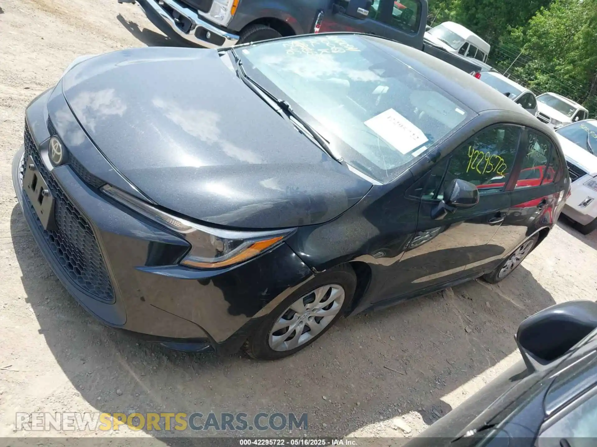 2 Photograph of a damaged car 5YFEPMAE0MP246657 TOYOTA COROLLA 2021