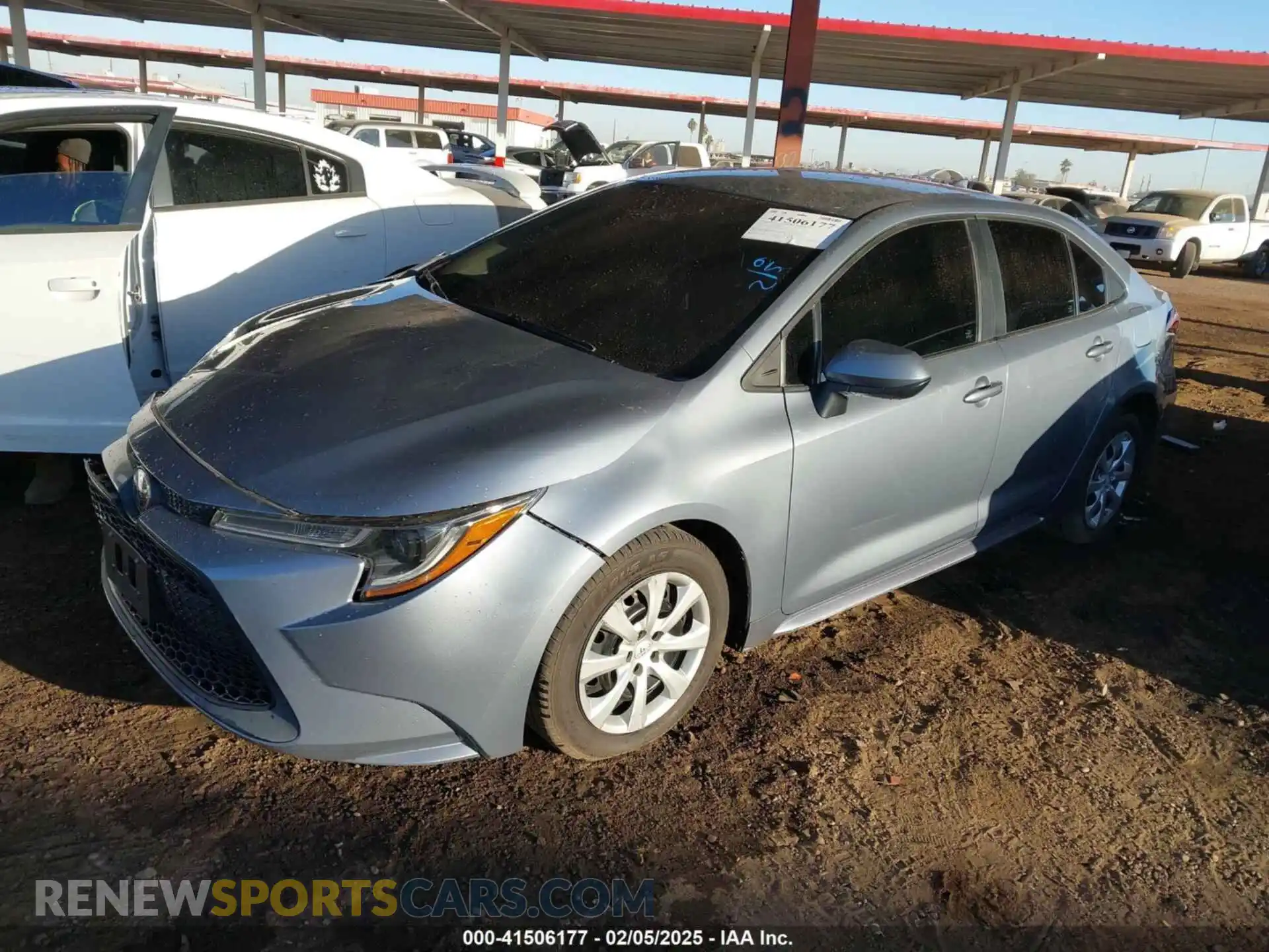 2 Photograph of a damaged car 5YFEPMAE0MP248506 TOYOTA COROLLA 2021