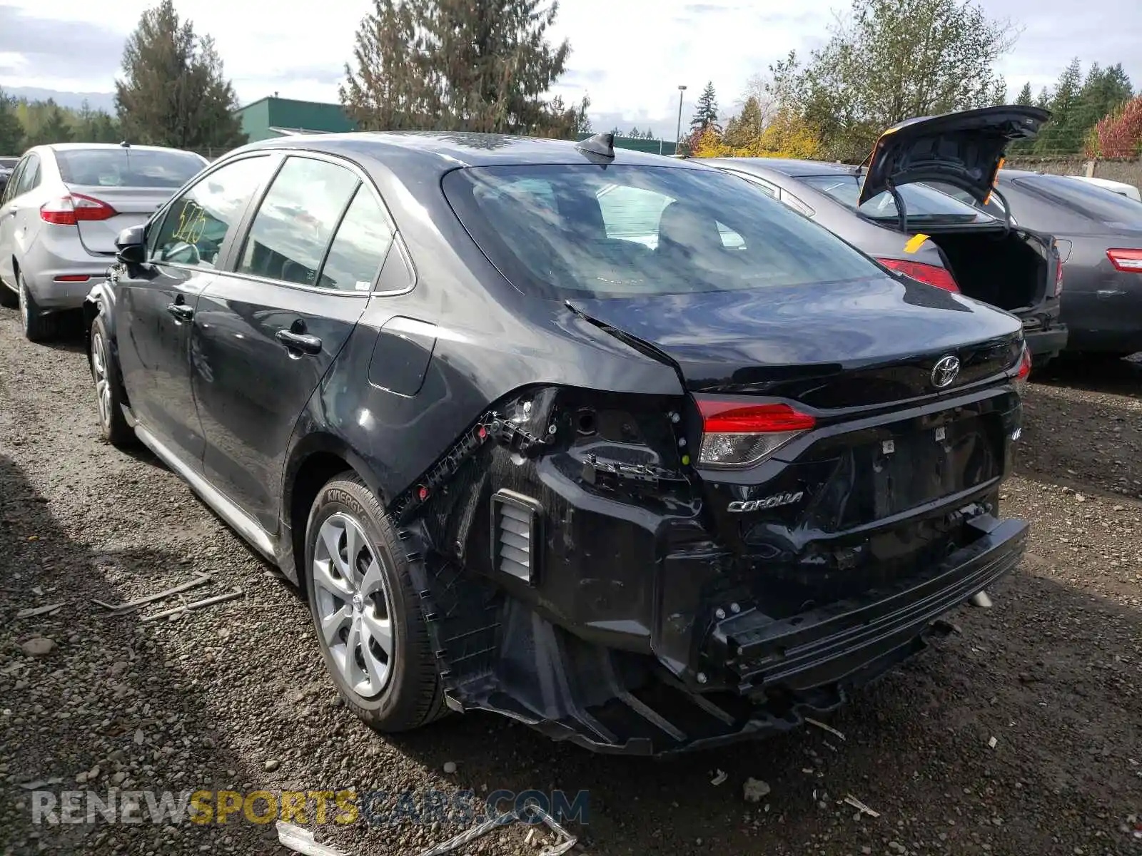 3 Photograph of a damaged car 5YFEPMAE0MP249168 TOYOTA COROLLA 2021