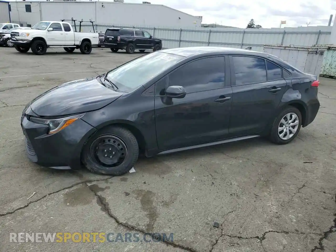 1 Photograph of a damaged car 5YFEPMAE0MP250871 TOYOTA COROLLA 2021