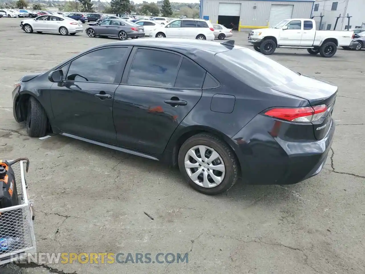2 Photograph of a damaged car 5YFEPMAE0MP250871 TOYOTA COROLLA 2021