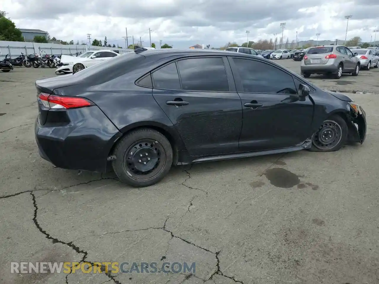 3 Photograph of a damaged car 5YFEPMAE0MP250871 TOYOTA COROLLA 2021