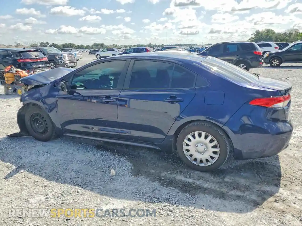 2 Photograph of a damaged car 5YFEPMAE0MP251695 TOYOTA COROLLA 2021
