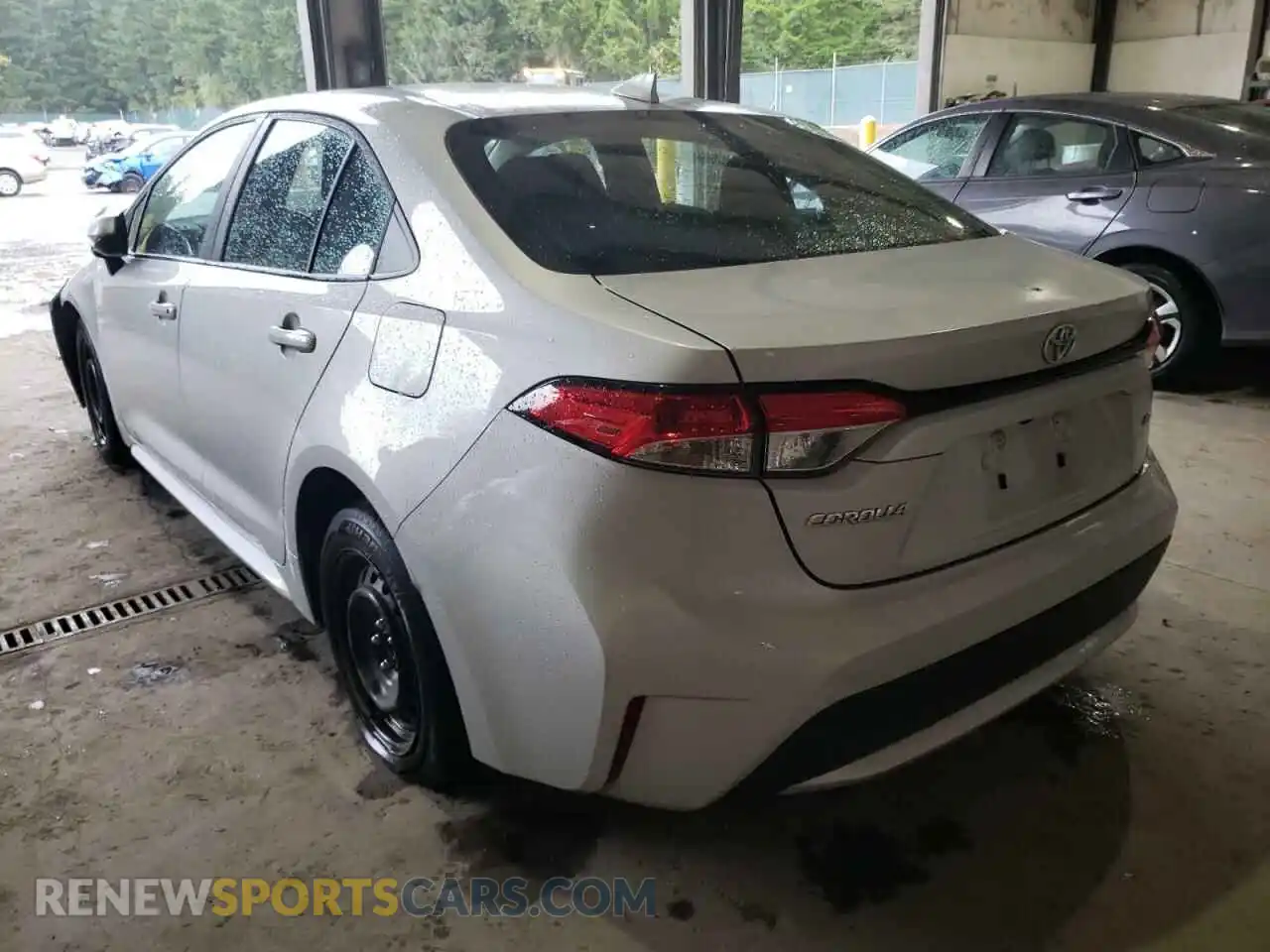 3 Photograph of a damaged car 5YFEPMAE0MP259814 TOYOTA COROLLA 2021