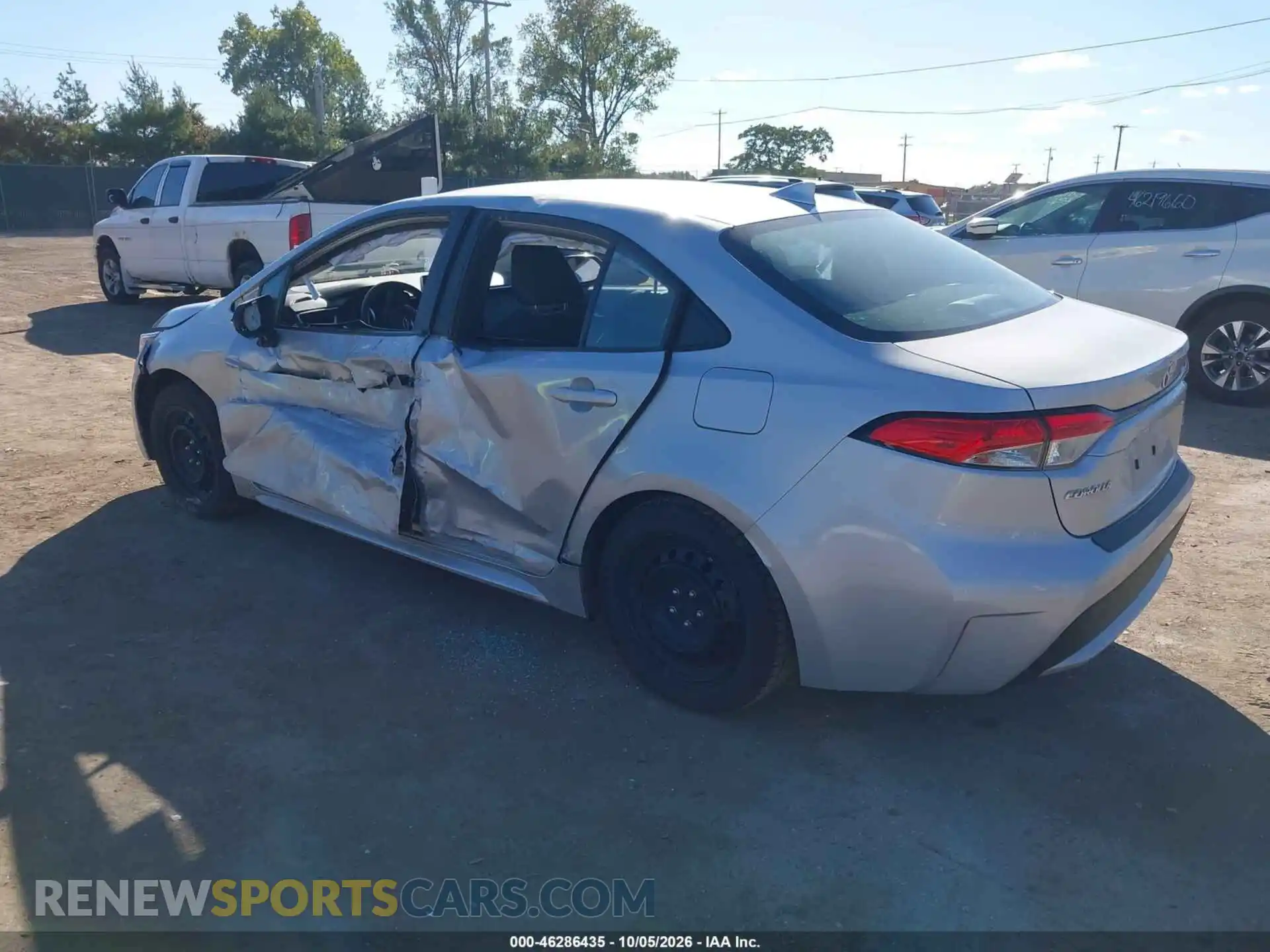 3 Photograph of a damaged car 5YFEPMAE0MP261420 TOYOTA COROLLA 2021