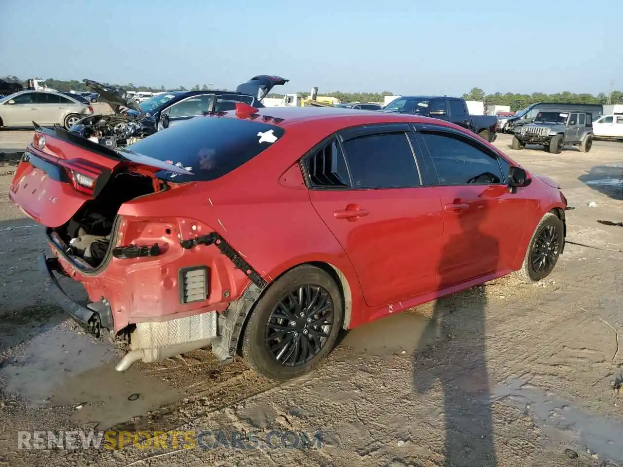 3 Photograph of a damaged car 5YFEPMAE0MP263930 TOYOTA COROLLA 2021
