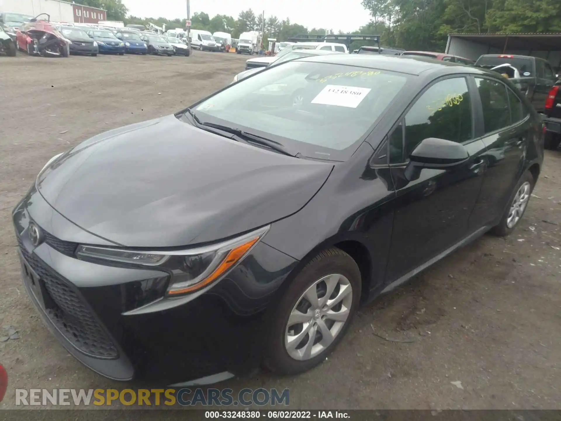 2 Photograph of a damaged car 5YFEPMAE0MP269422 TOYOTA COROLLA 2021