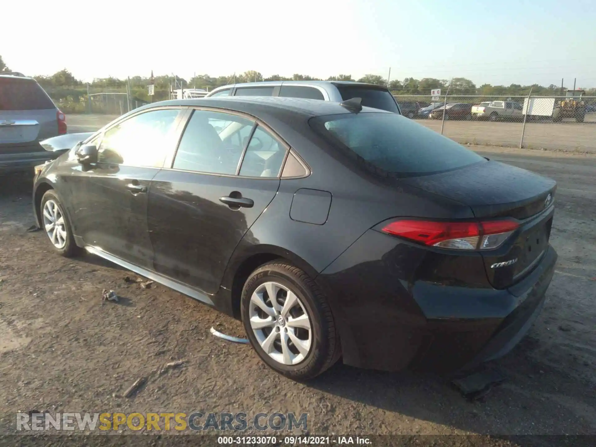 3 Photograph of a damaged car 5YFEPMAE1MP159768 TOYOTA COROLLA 2021