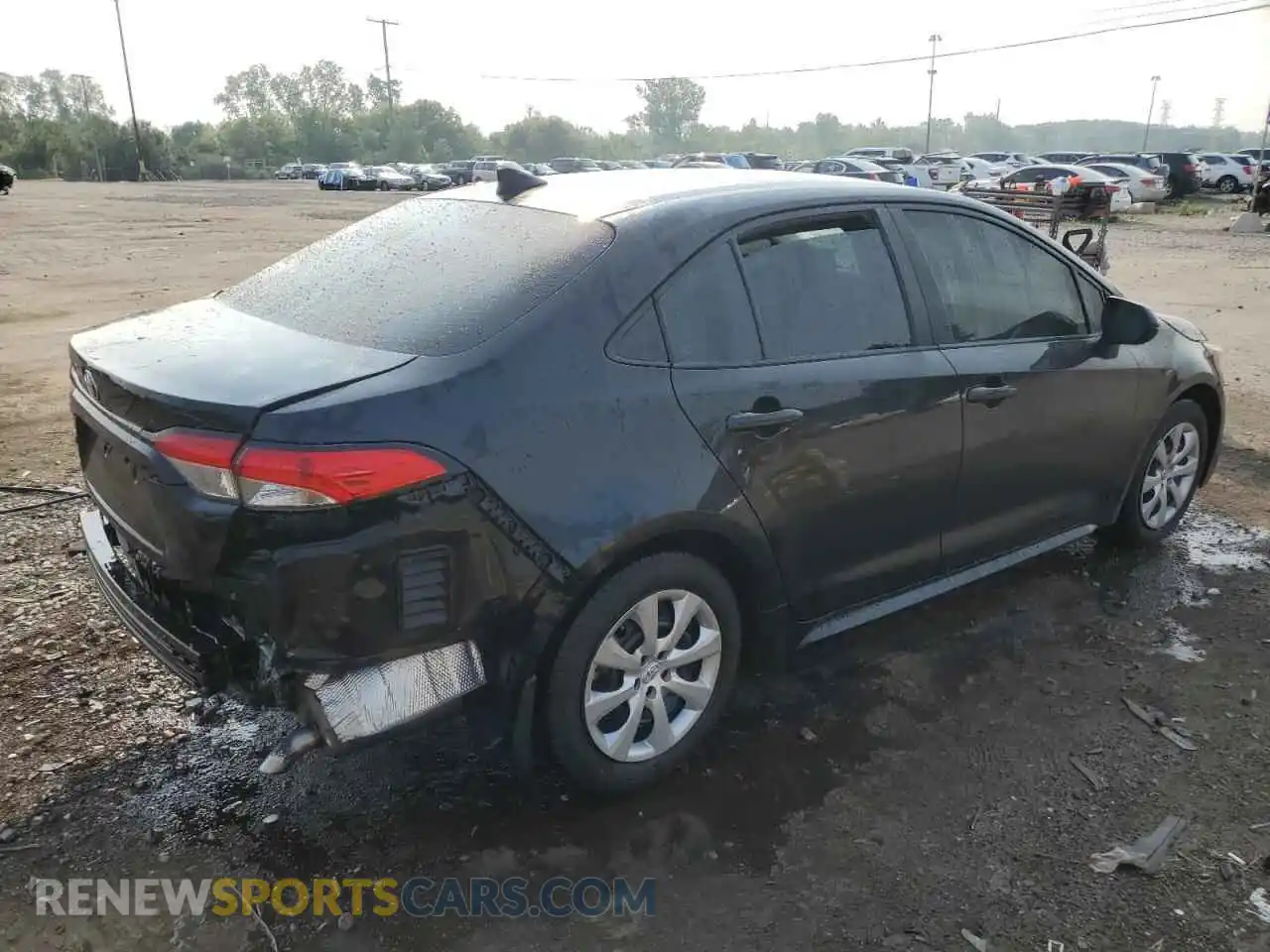 3 Photograph of a damaged car 5YFEPMAE1MP161732 TOYOTA COROLLA 2021