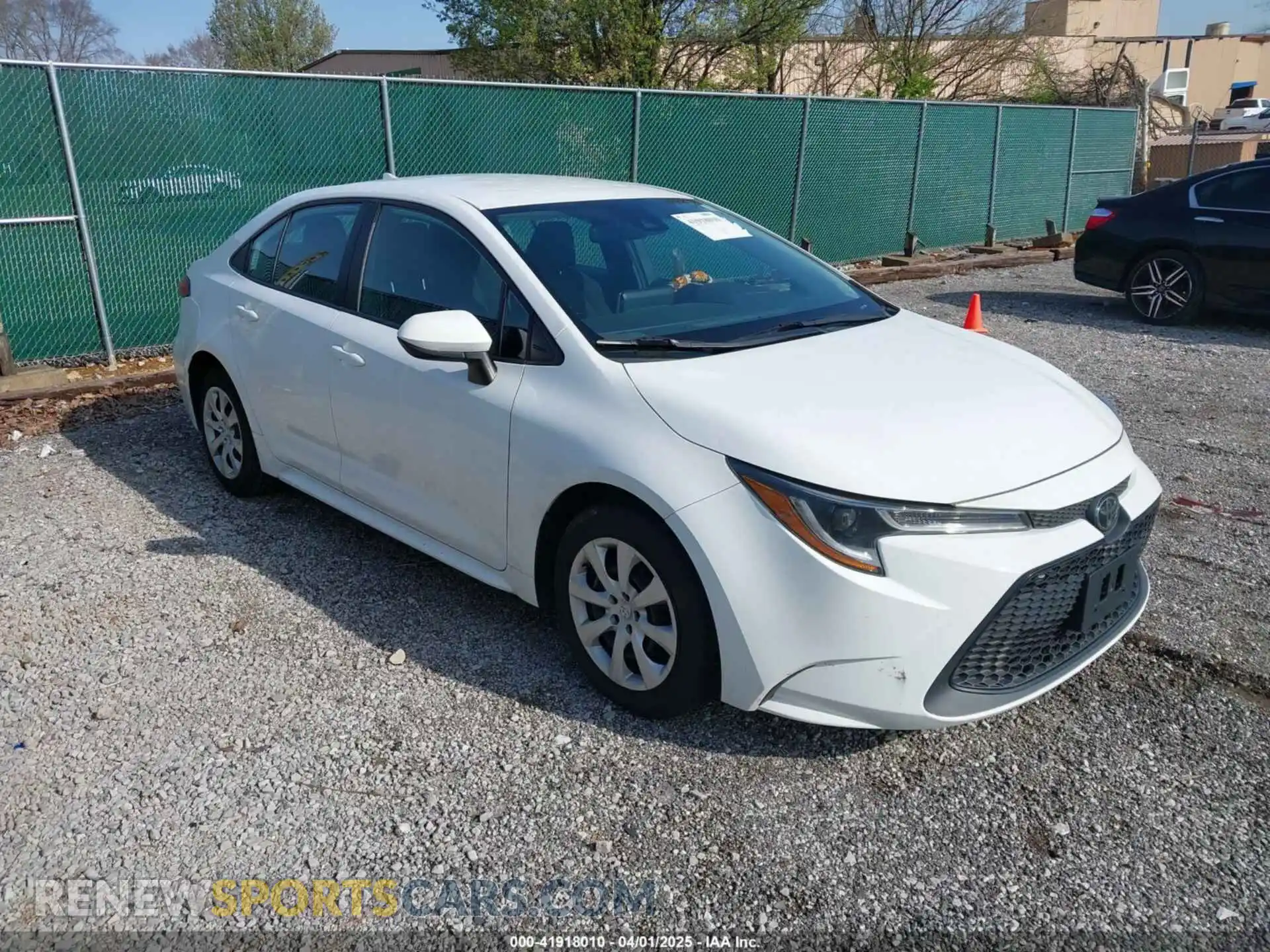 1 Photograph of a damaged car 5YFEPMAE1MP165473 TOYOTA COROLLA 2021