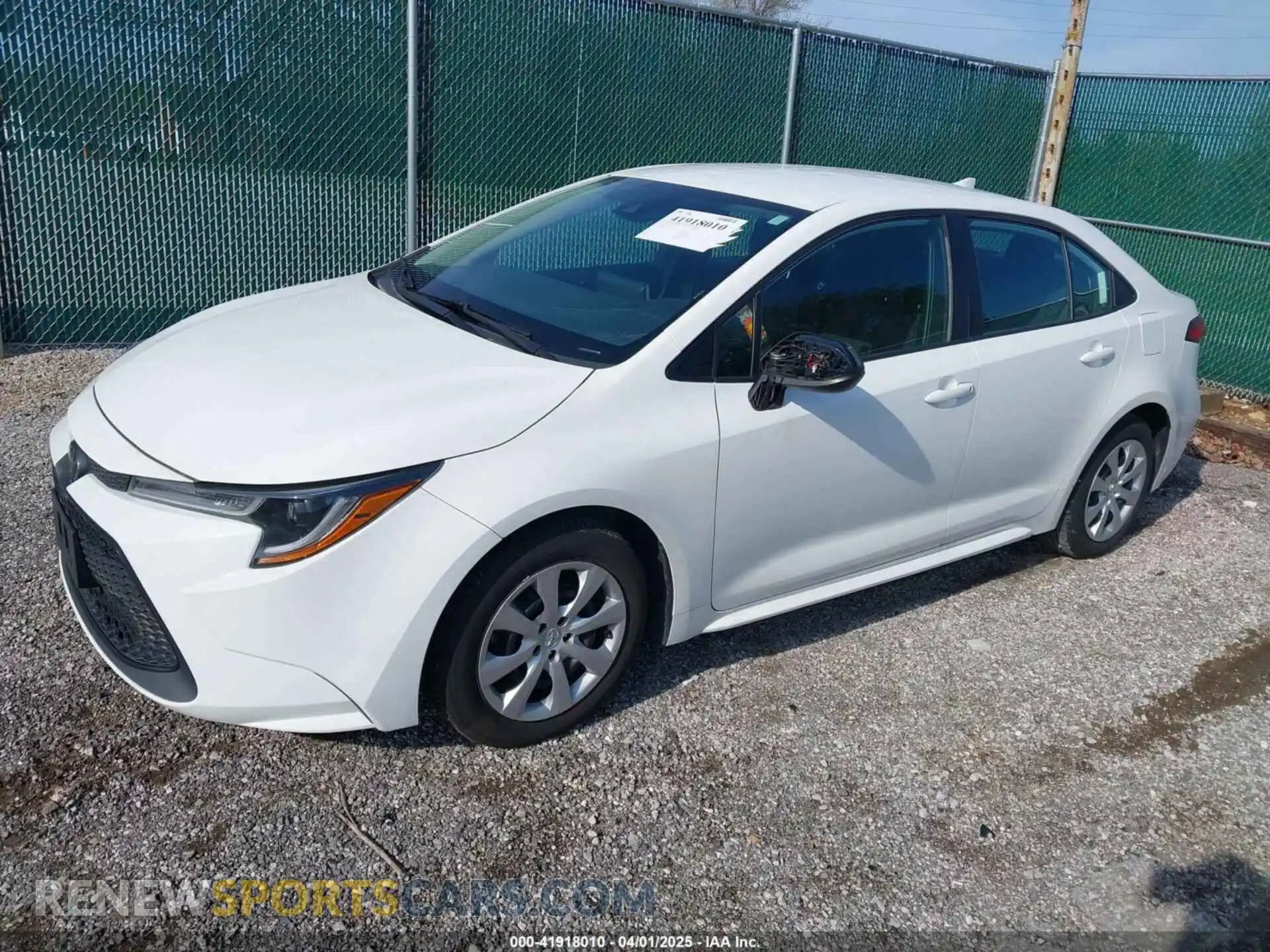2 Photograph of a damaged car 5YFEPMAE1MP165473 TOYOTA COROLLA 2021