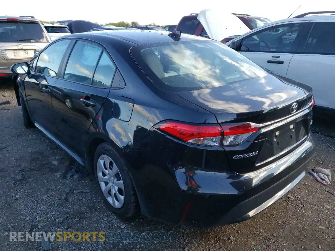 3 Photograph of a damaged car 5YFEPMAE1MP166333 TOYOTA COROLLA 2021
