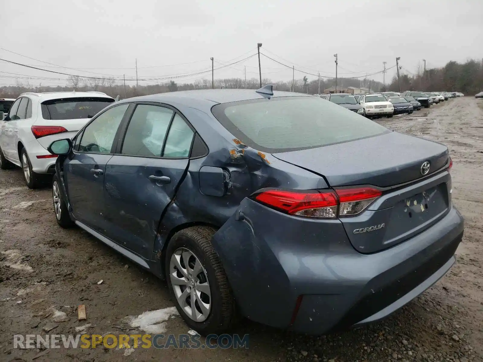 3 Photograph of a damaged car 5YFEPMAE1MP168129 TOYOTA COROLLA 2021