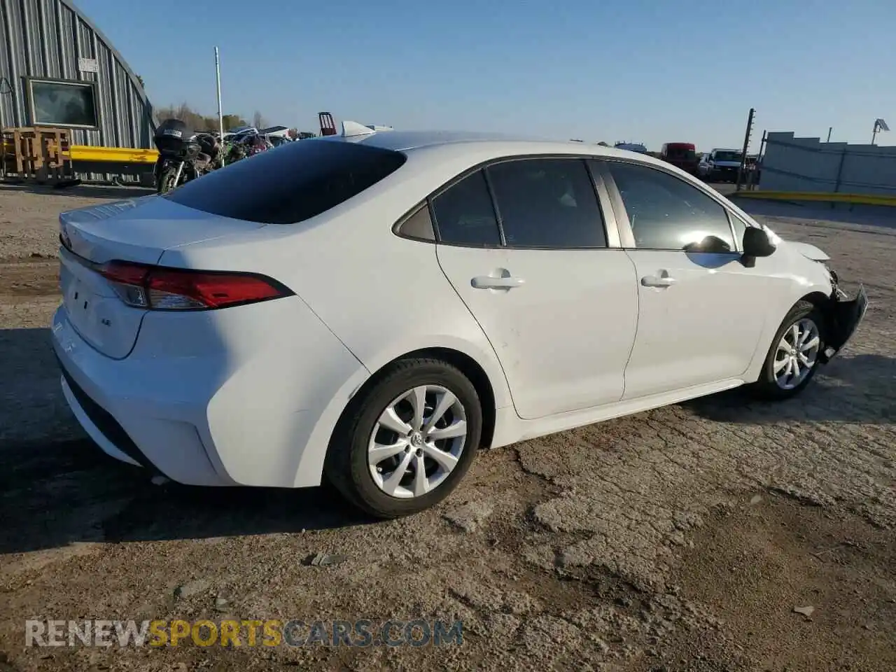 3 Photograph of a damaged car 5YFEPMAE1MP168258 TOYOTA COROLLA 2021