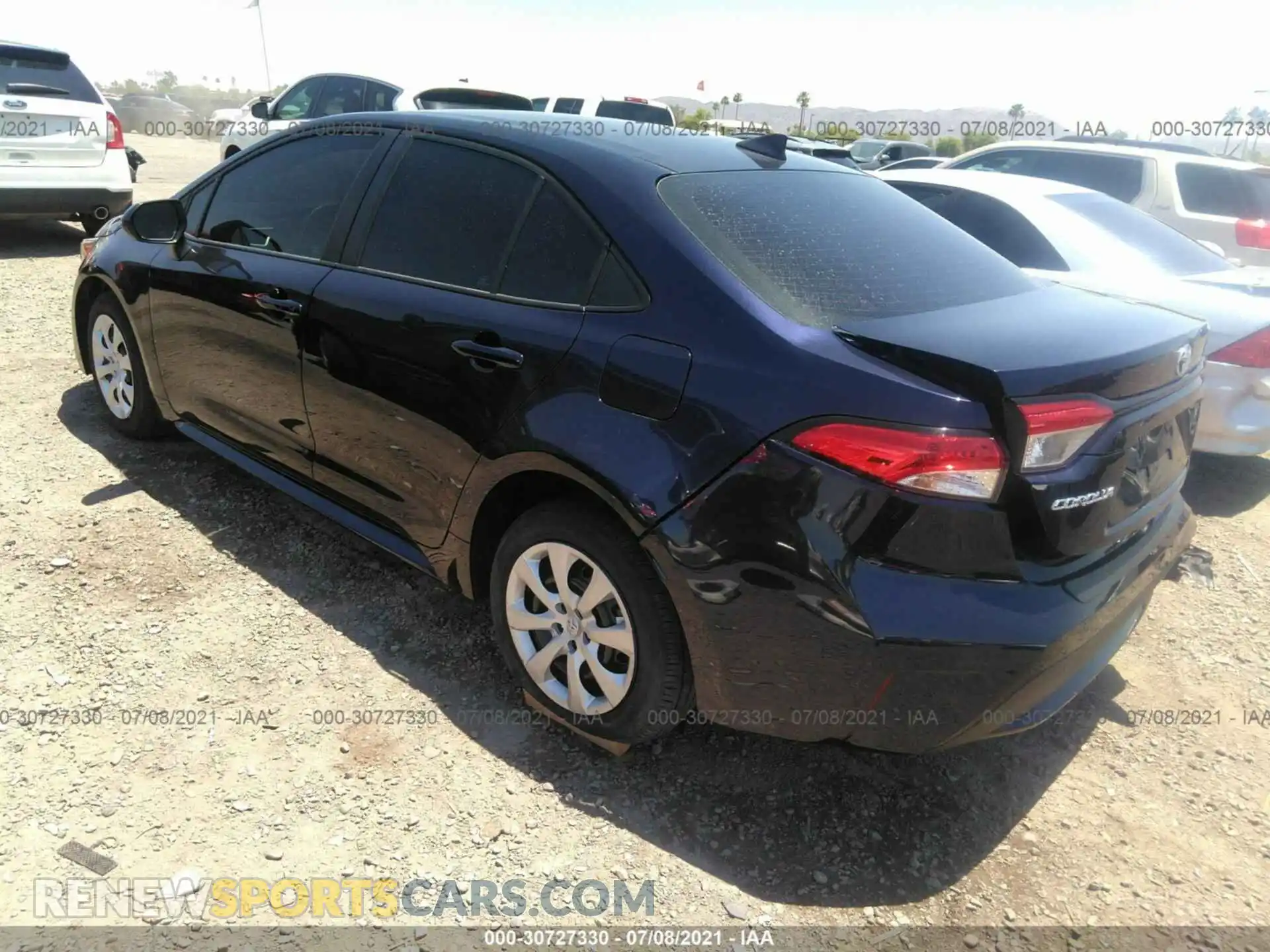 3 Photograph of a damaged car 5YFEPMAE1MP169376 TOYOTA COROLLA 2021