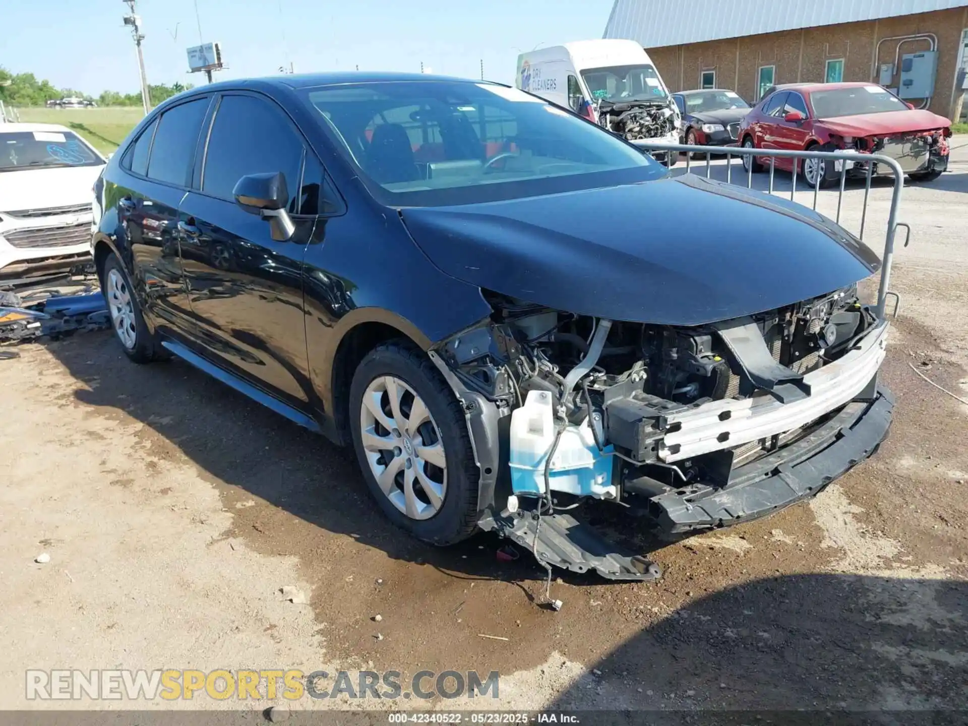1 Photograph of a damaged car 5YFEPMAE1MP169670 TOYOTA COROLLA 2021