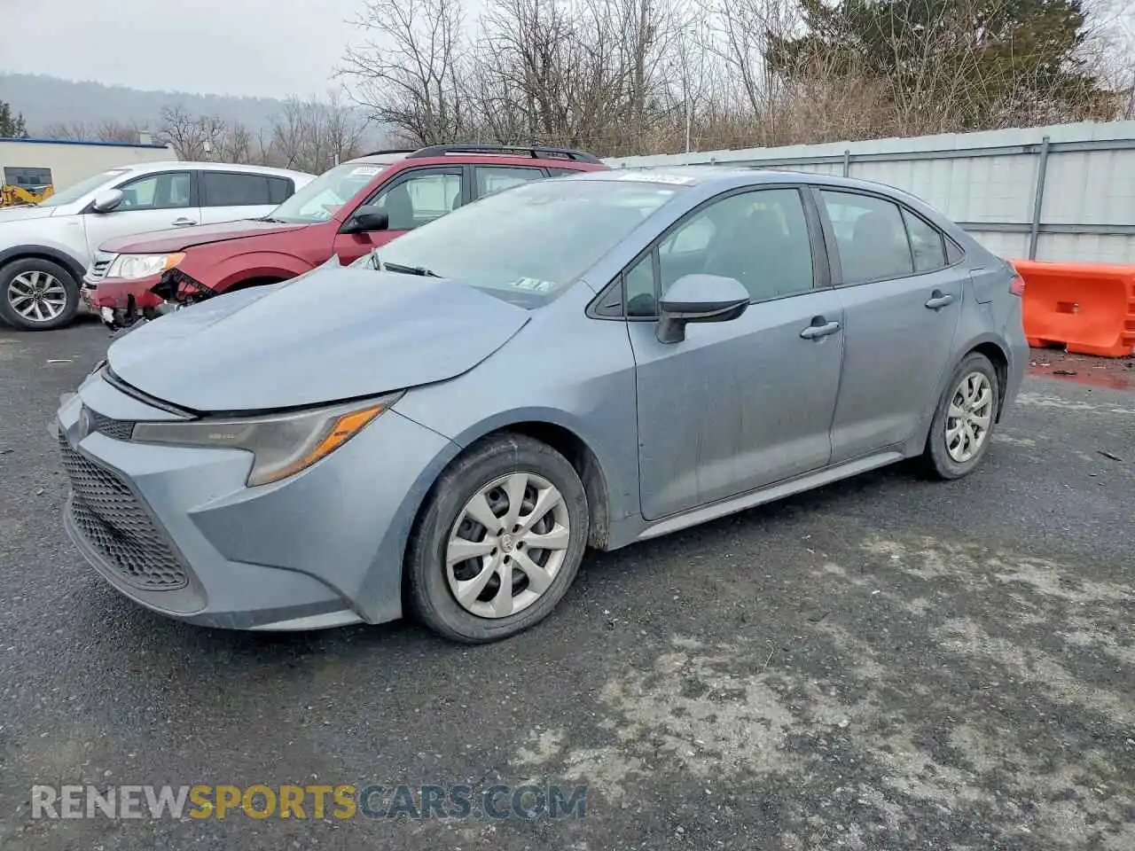 1 Photograph of a damaged car 5YFEPMAE1MP170933 TOYOTA COROLLA 2021