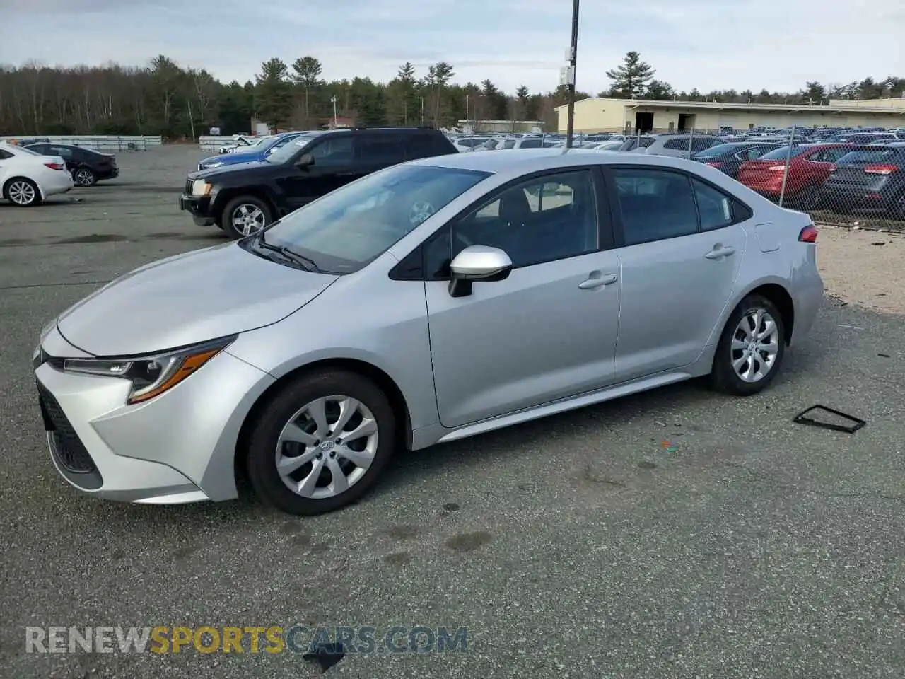 1 Photograph of a damaged car 5YFEPMAE1MP174447 TOYOTA COROLLA 2021