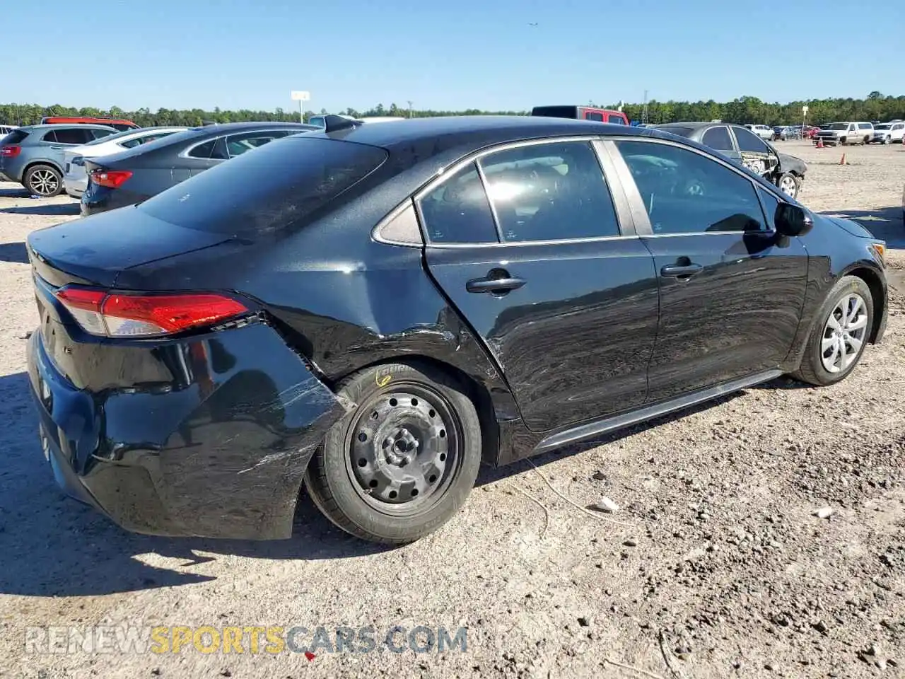 3 Photograph of a damaged car 5YFEPMAE1MP174559 TOYOTA COROLLA 2021