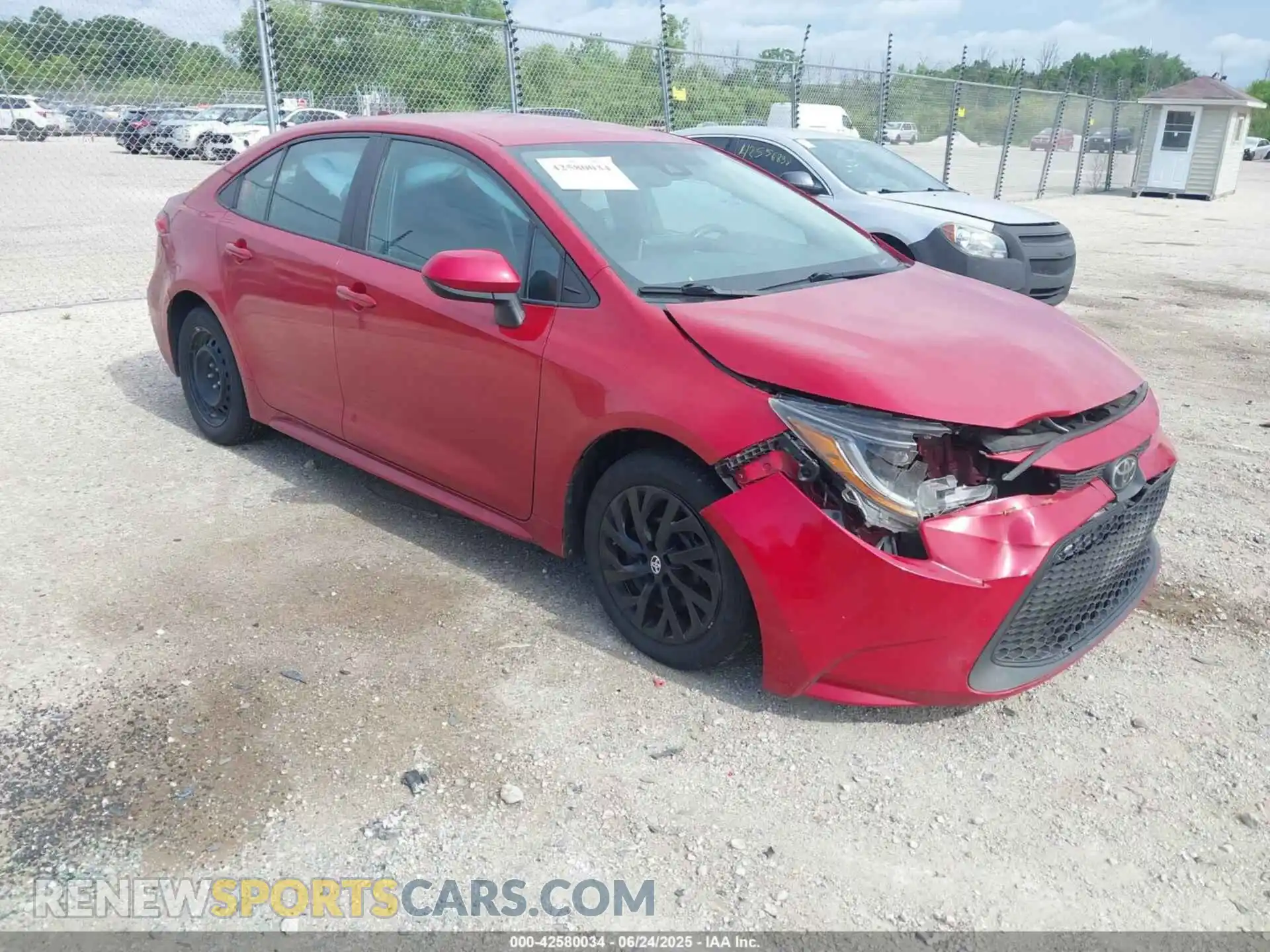 1 fotografías del automóvil dañado 5YFEPMAE1MP174769 TOYOTA COROLLA 2021