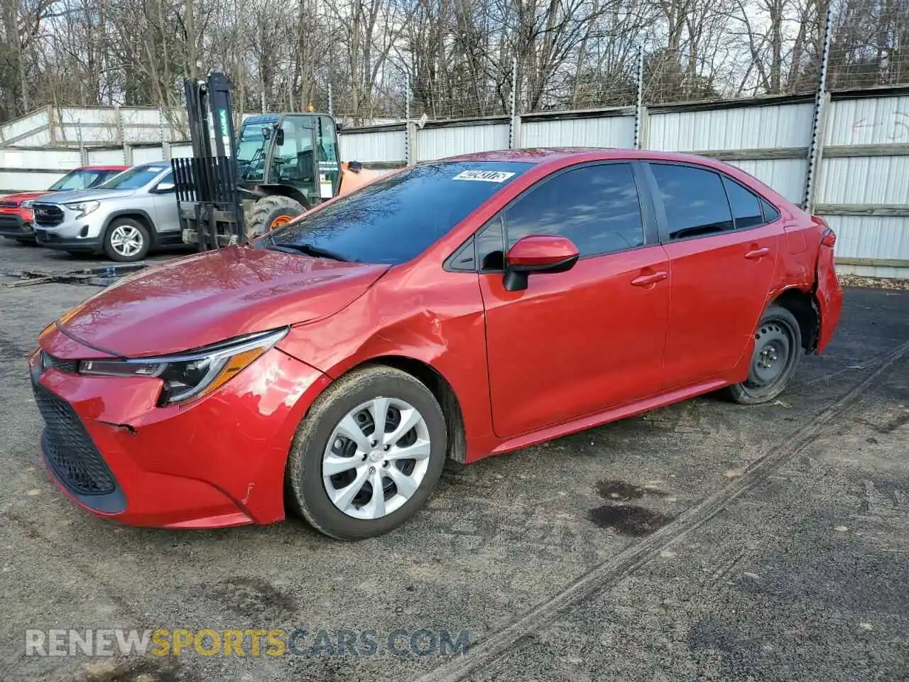 1 Photograph of a damaged car 5YFEPMAE1MP175291 TOYOTA COROLLA 2021