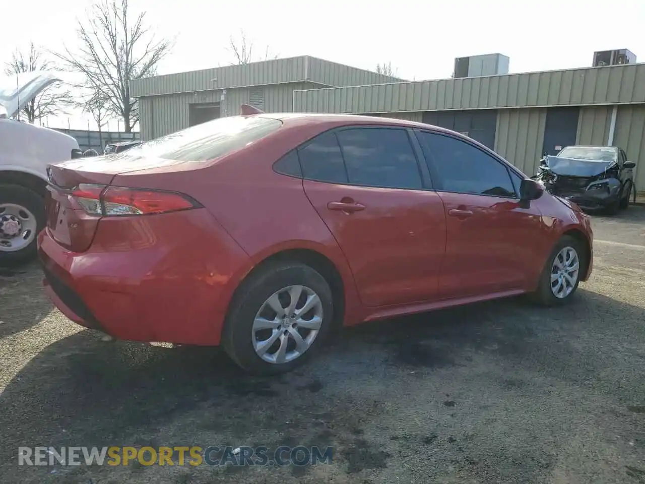 3 Photograph of a damaged car 5YFEPMAE1MP175291 TOYOTA COROLLA 2021