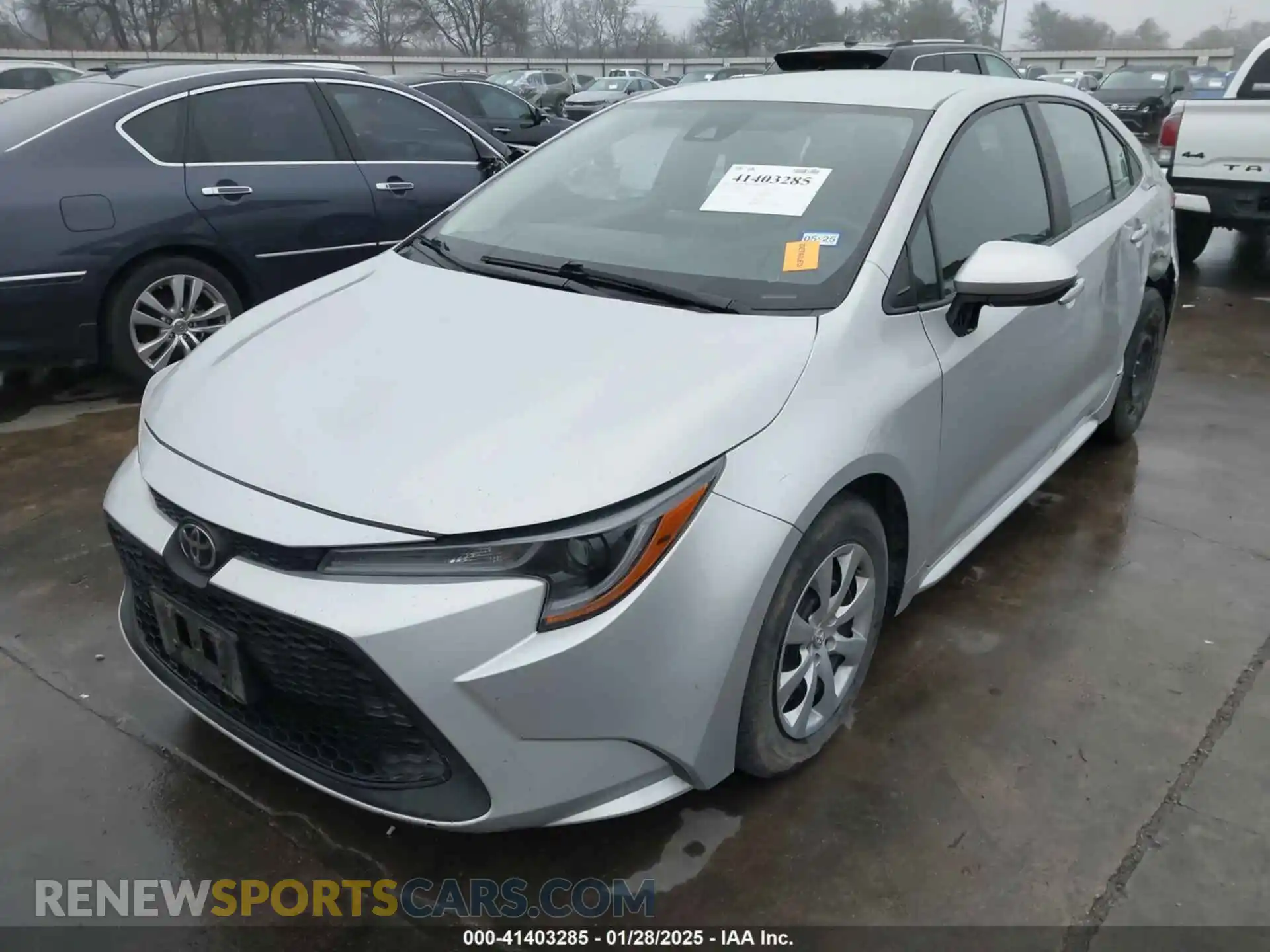 2 Photograph of a damaged car 5YFEPMAE1MP175677 TOYOTA COROLLA 2021