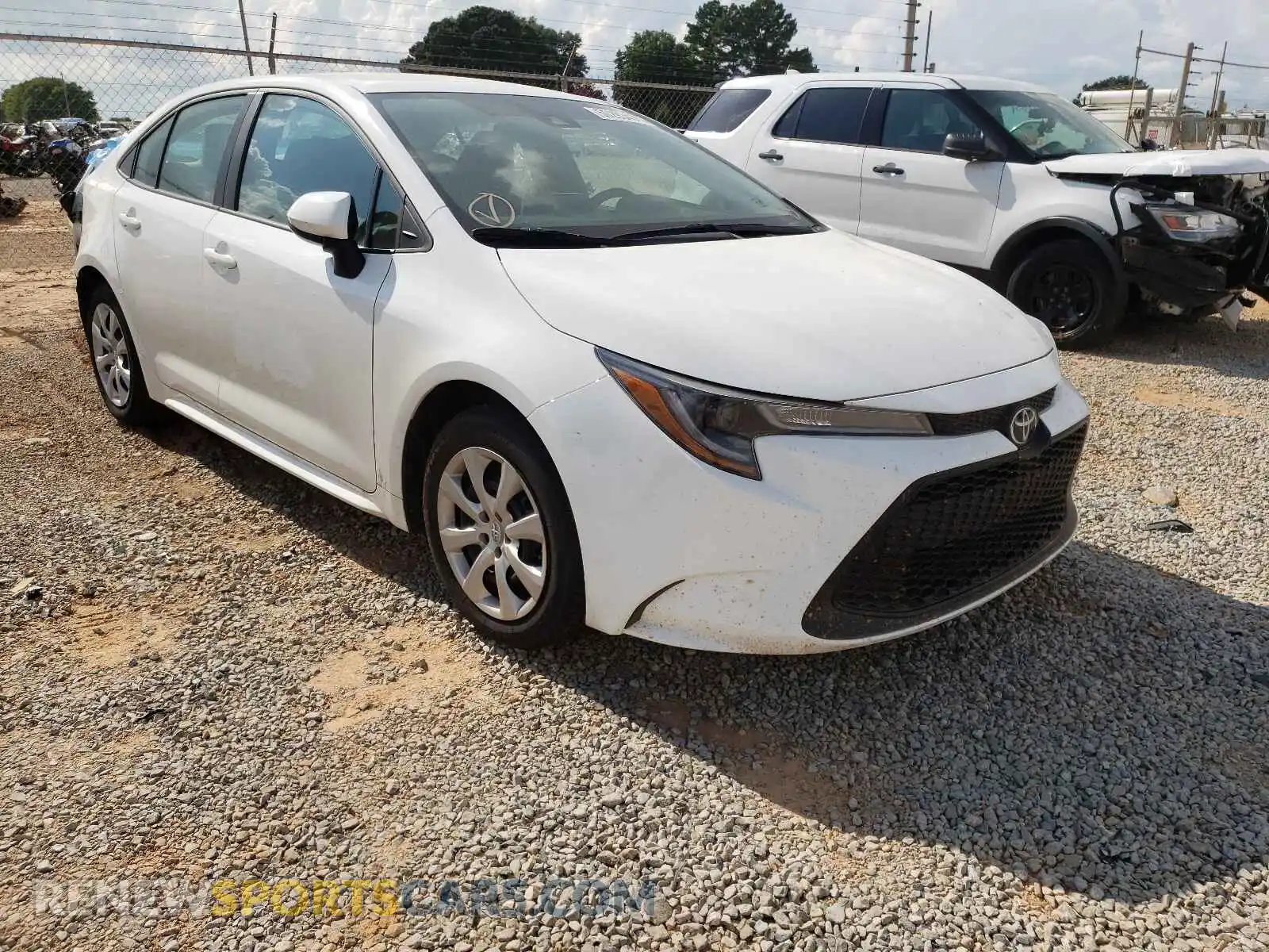 1 Photograph of a damaged car 5YFEPMAE1MP175775 TOYOTA COROLLA 2021
