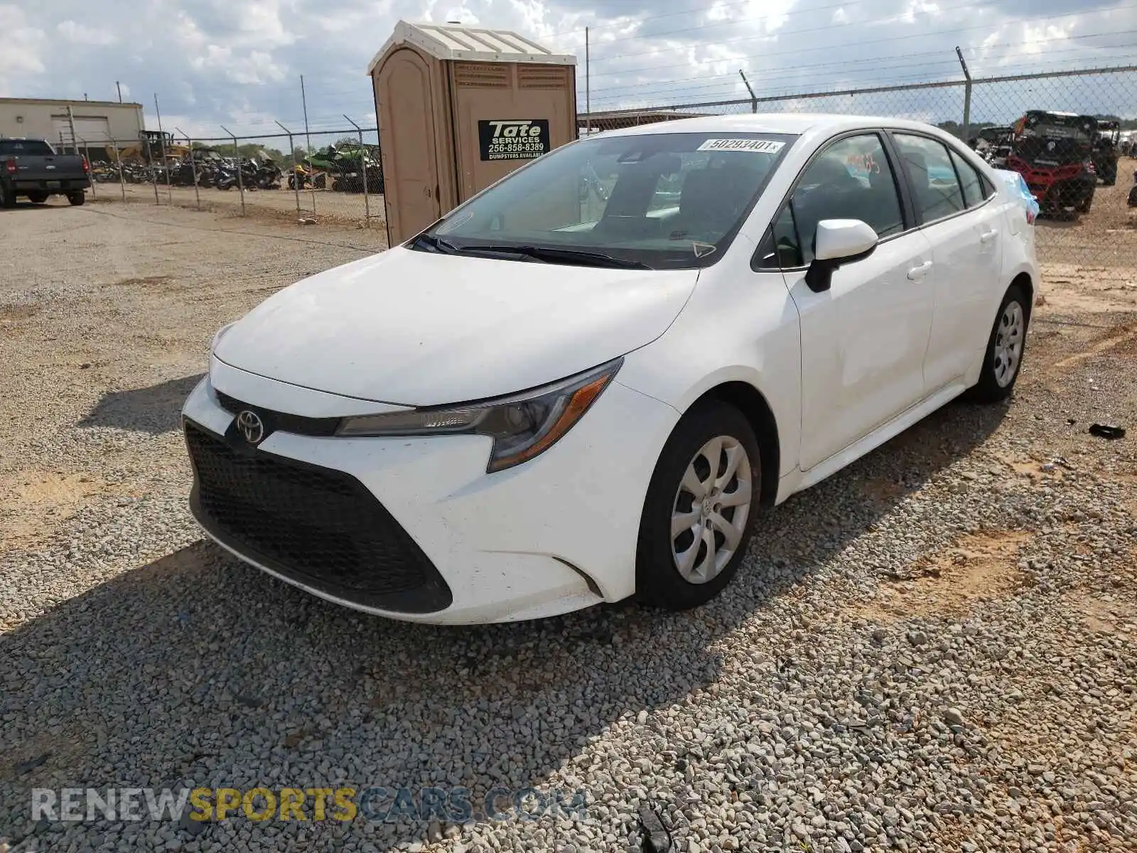 2 Photograph of a damaged car 5YFEPMAE1MP175775 TOYOTA COROLLA 2021