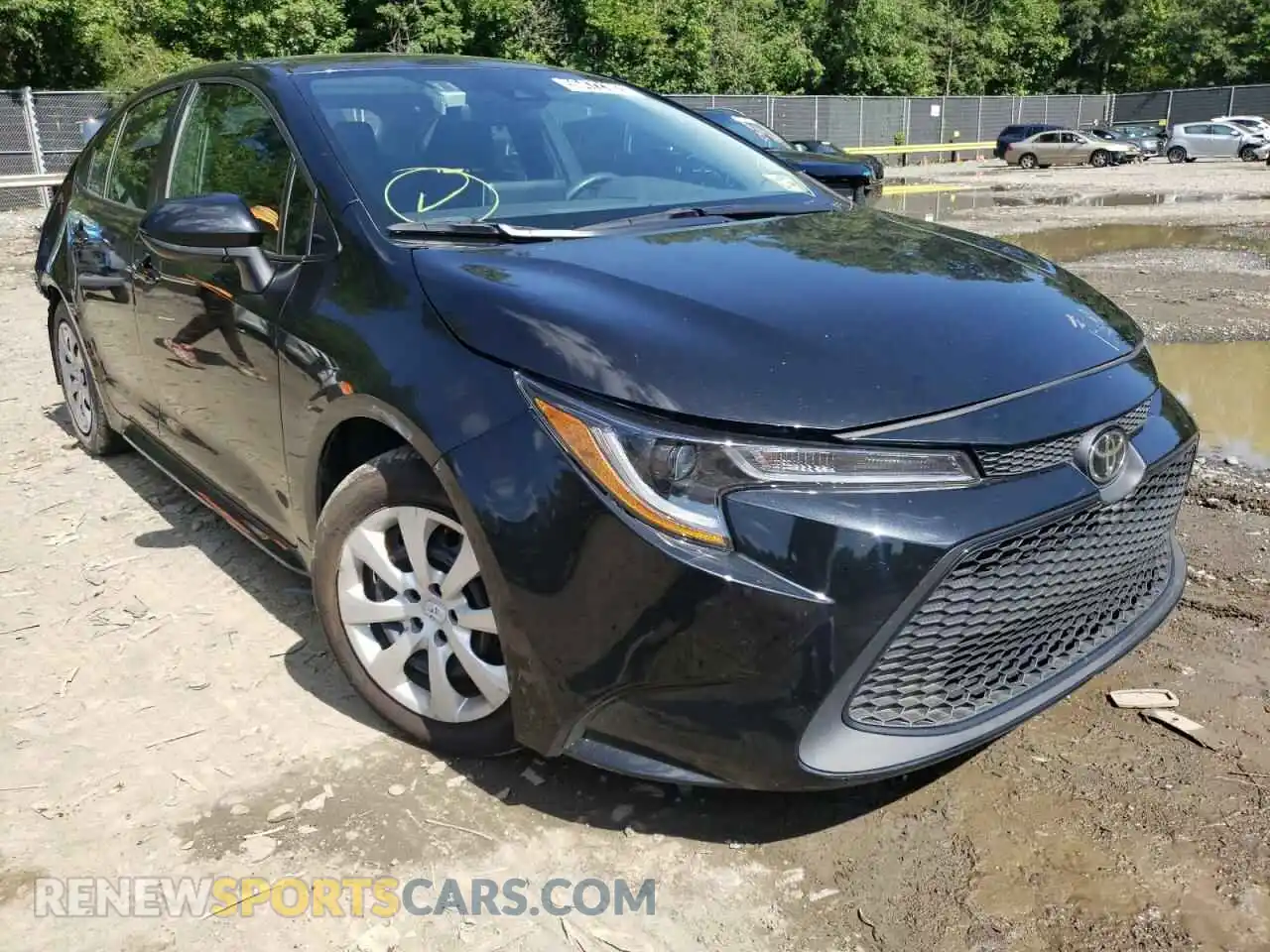 1 Photograph of a damaged car 5YFEPMAE1MP179728 TOYOTA COROLLA 2021