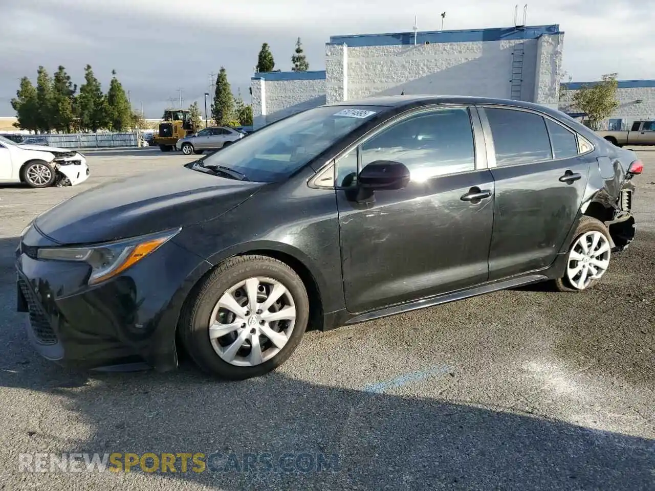 1 Photograph of a damaged car 5YFEPMAE1MP180698 TOYOTA COROLLA 2021