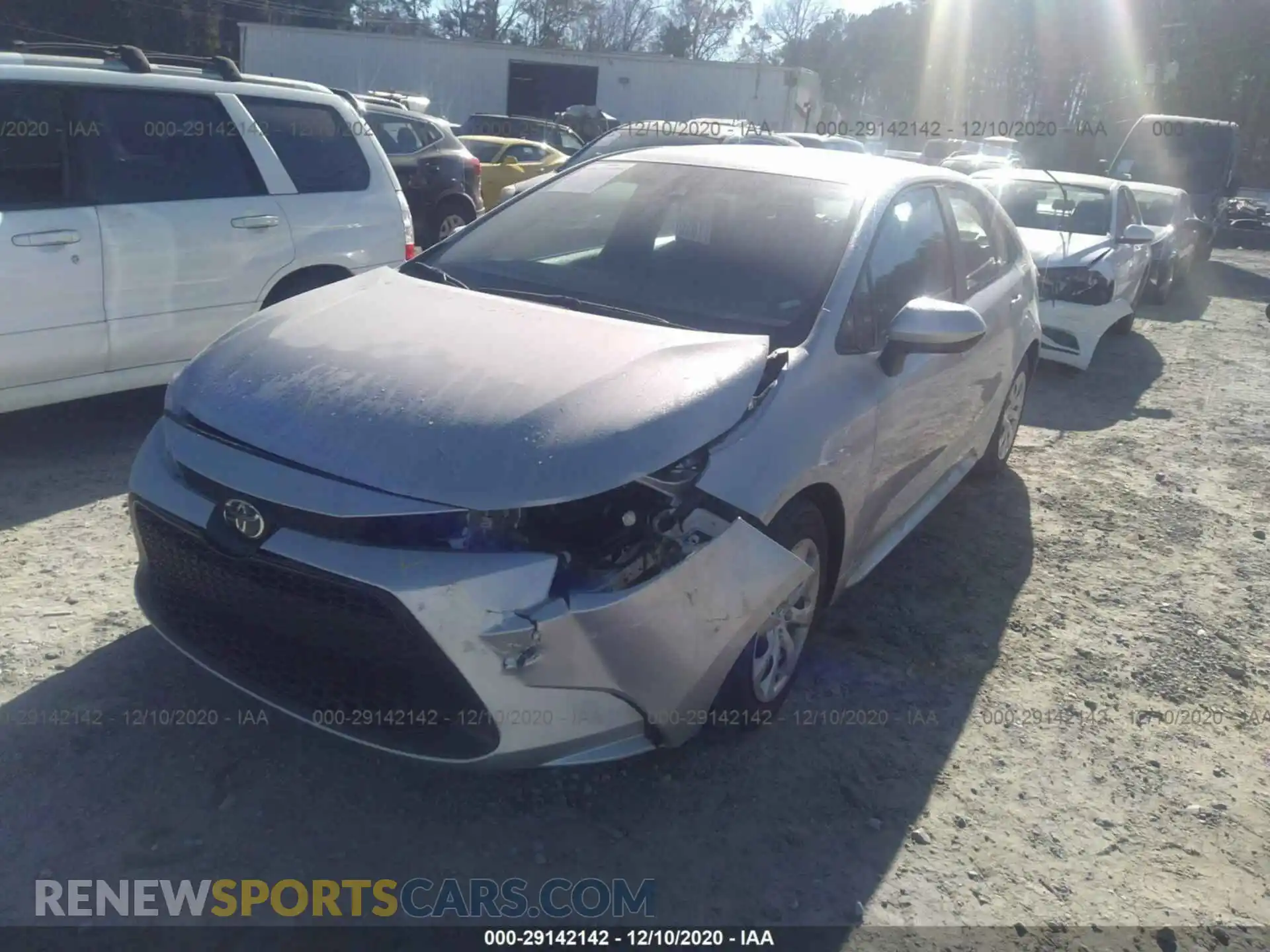 2 Photograph of a damaged car 5YFEPMAE1MP181222 TOYOTA COROLLA 2021
