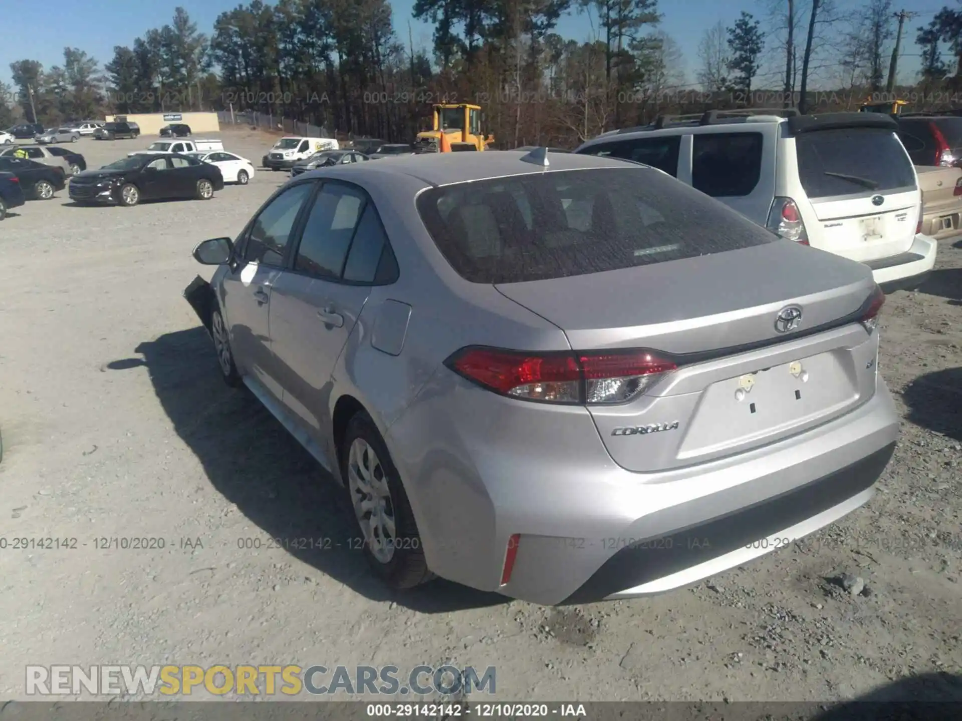 3 Photograph of a damaged car 5YFEPMAE1MP181222 TOYOTA COROLLA 2021