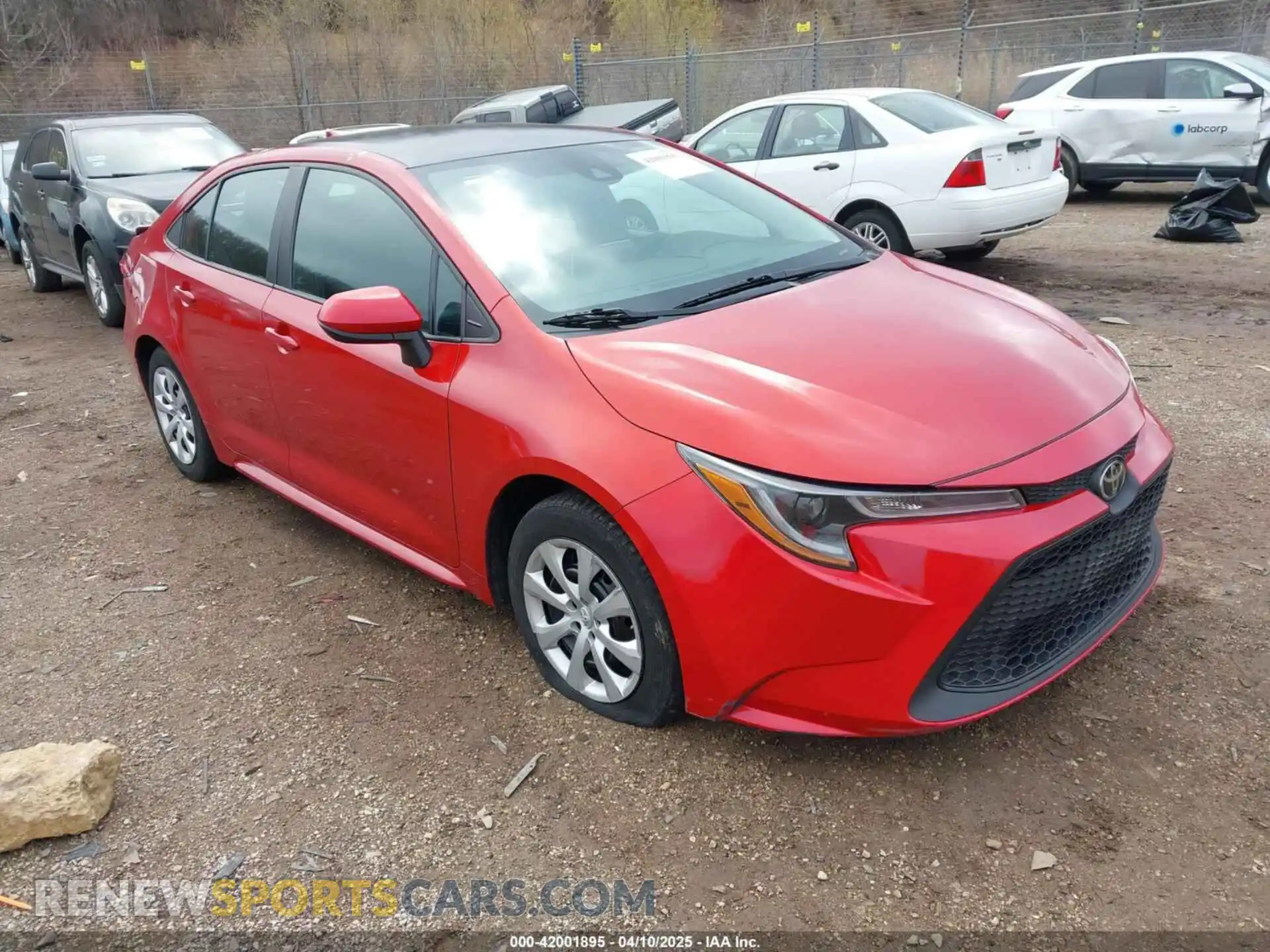 1 Photograph of a damaged car 5YFEPMAE1MP183245 TOYOTA COROLLA 2021