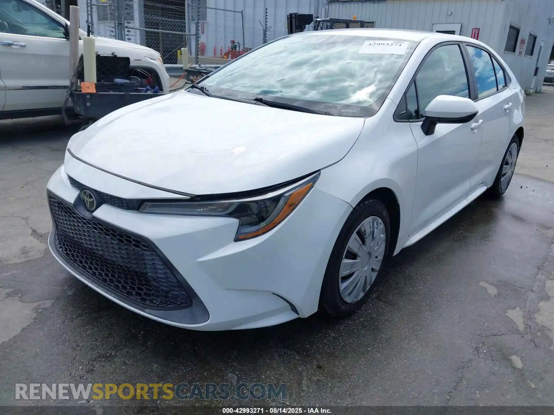 2 Photograph of a damaged car 5YFEPMAE1MP183388 TOYOTA COROLLA 2021
