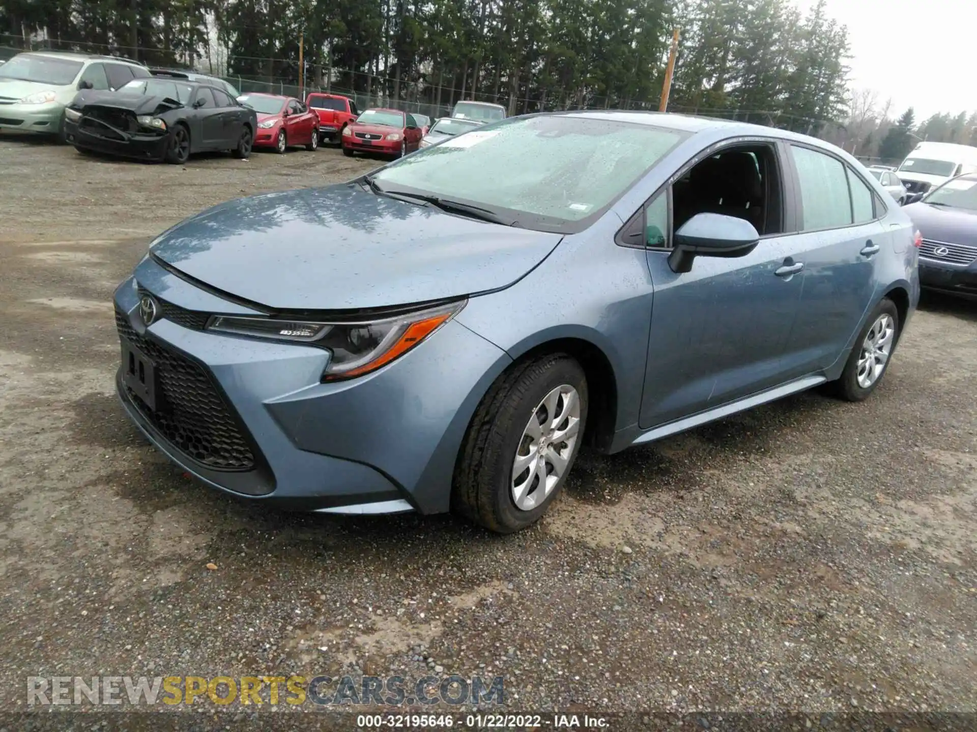 2 Photograph of a damaged car 5YFEPMAE1MP186243 TOYOTA COROLLA 2021