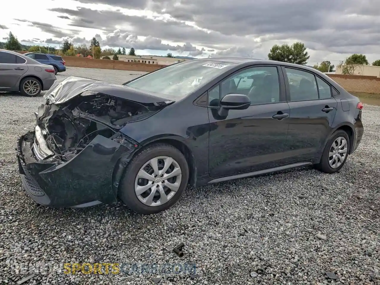 1 Photograph of a damaged car 5YFEPMAE1MP193676 TOYOTA COROLLA 2021