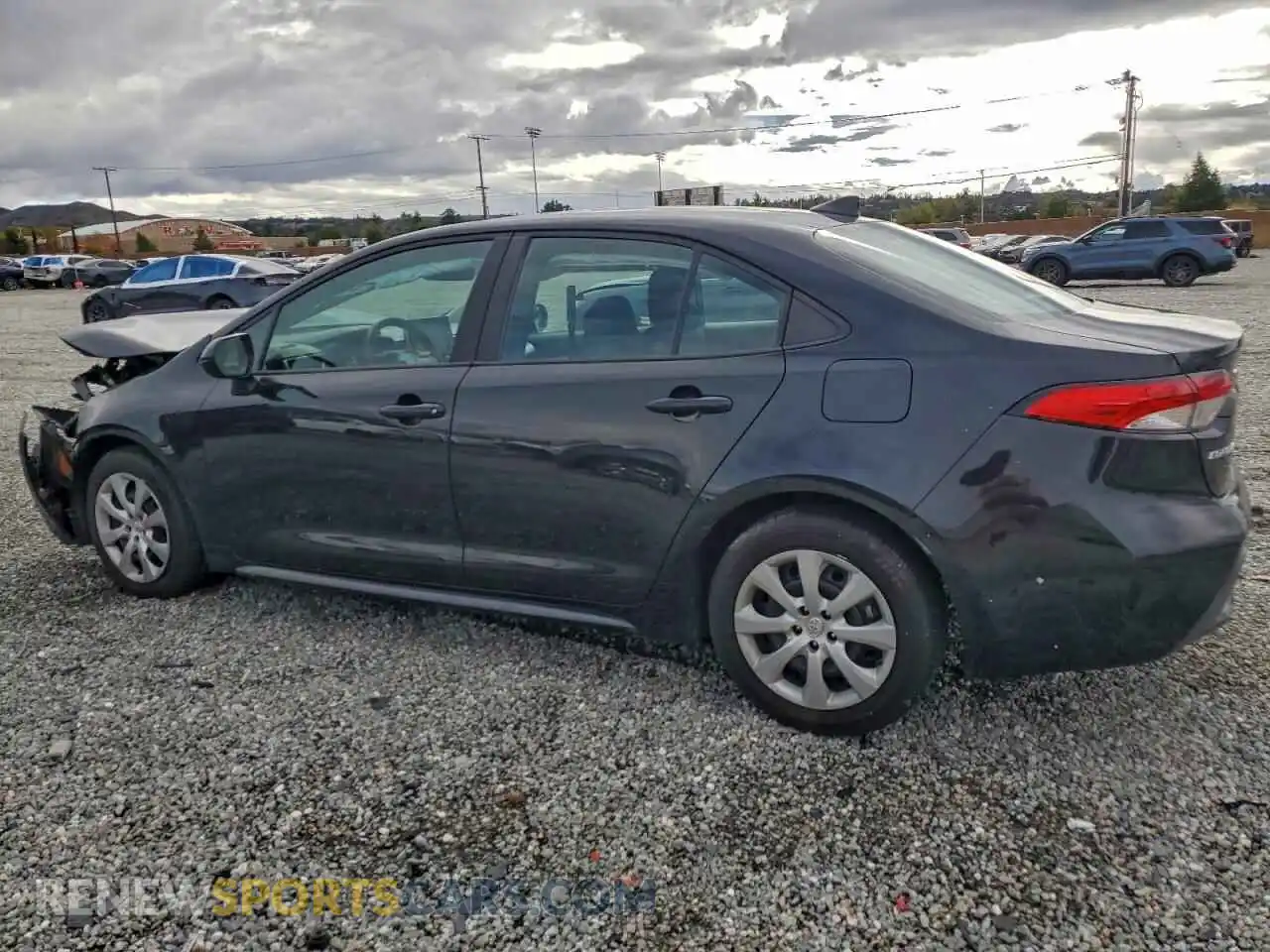 2 Photograph of a damaged car 5YFEPMAE1MP193676 TOYOTA COROLLA 2021