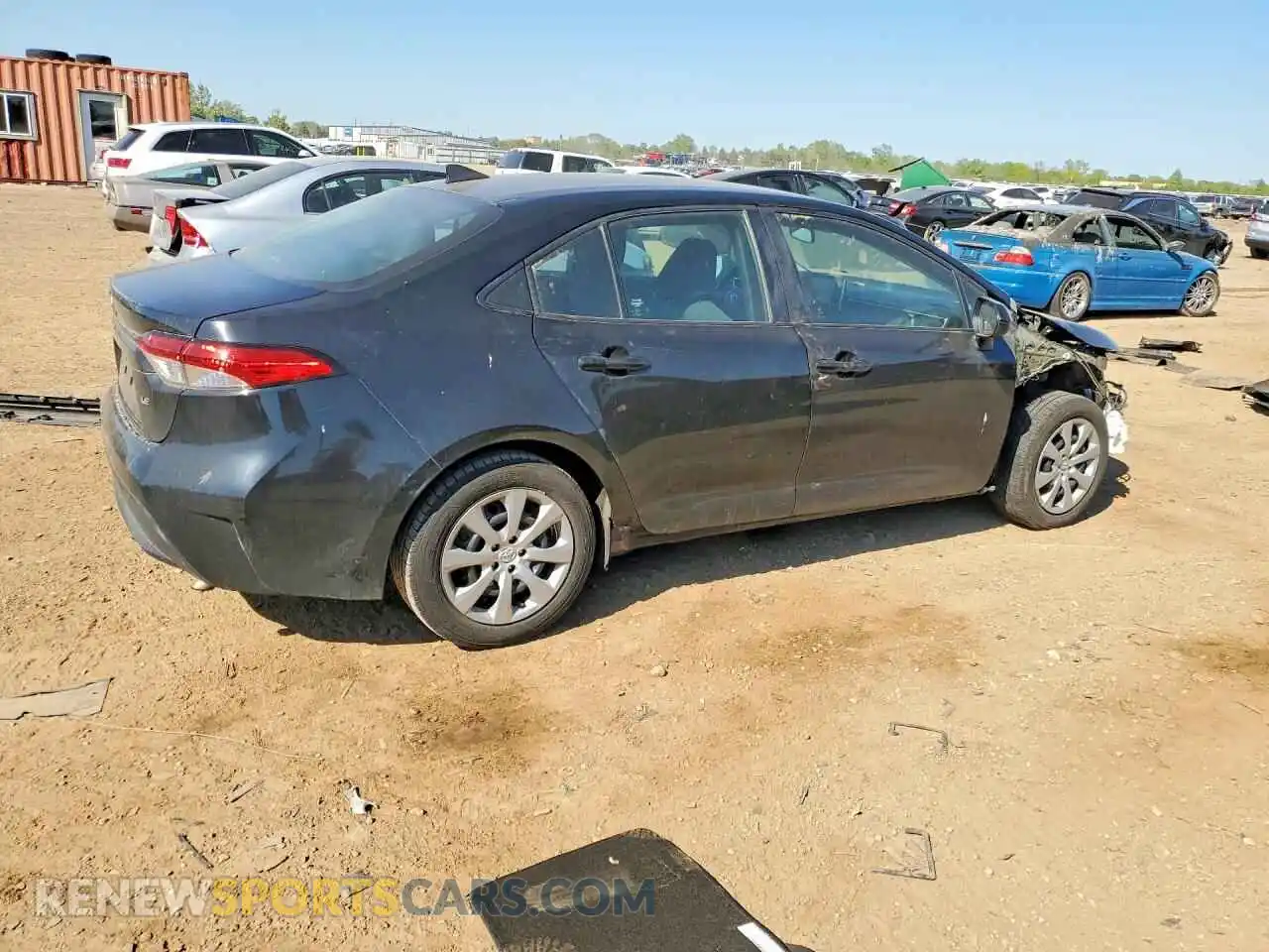 3 Photograph of a damaged car 5YFEPMAE1MP194861 TOYOTA COROLLA 2021