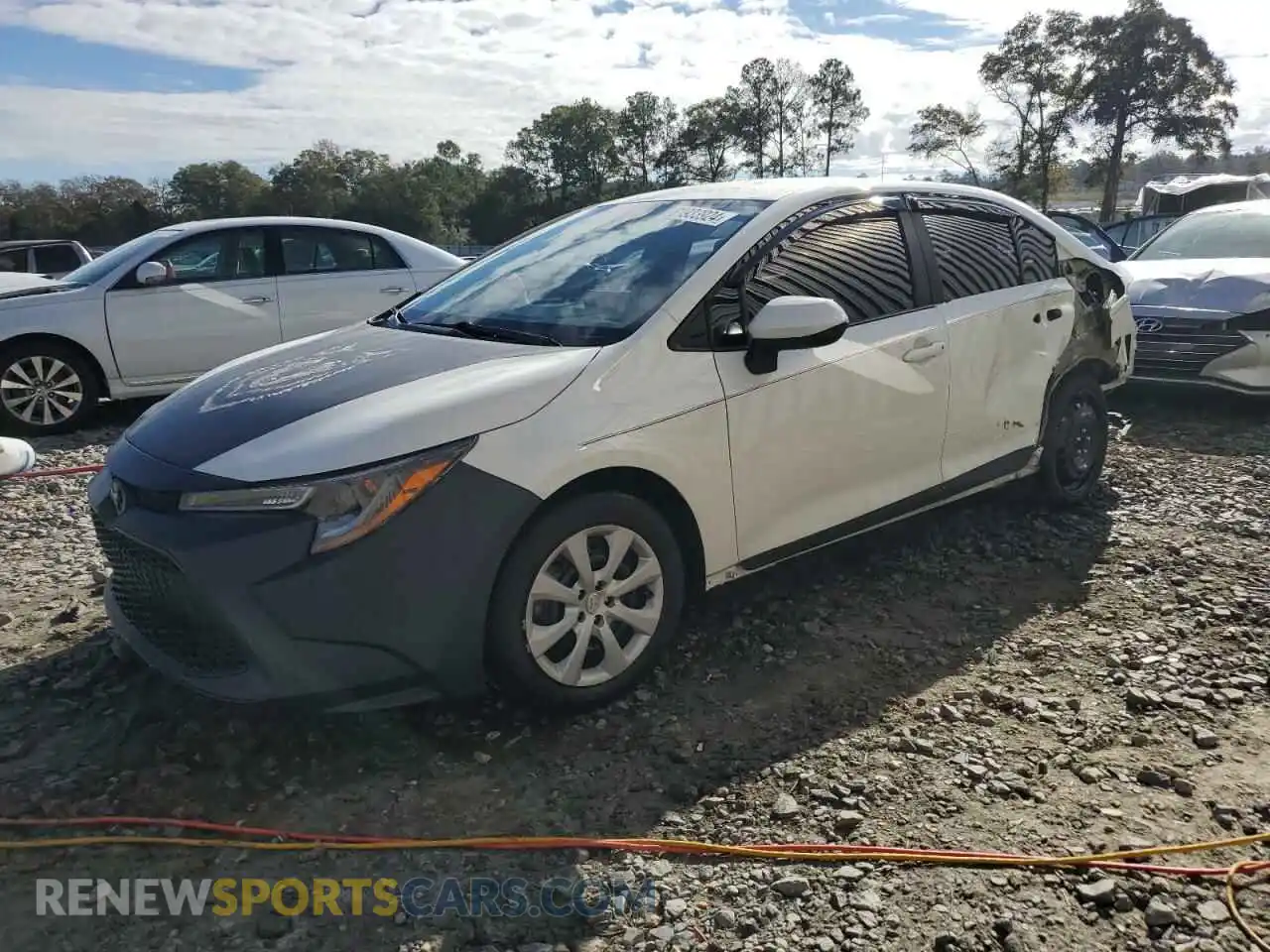 1 Photograph of a damaged car 5YFEPMAE1MP195413 TOYOTA COROLLA 2021